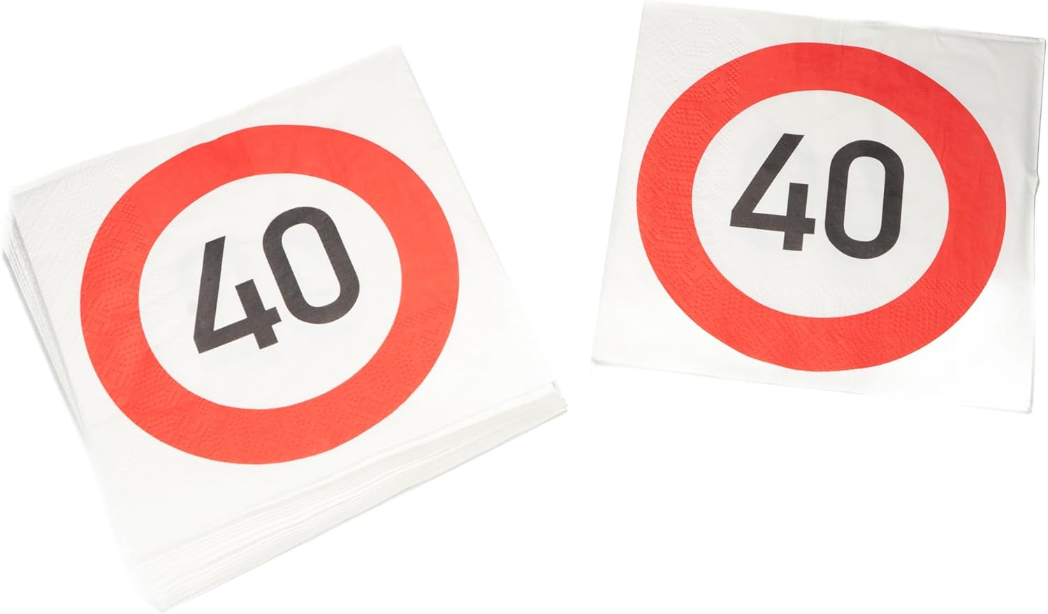 Happy Birthday 40 Servietten 3-lagig 20er