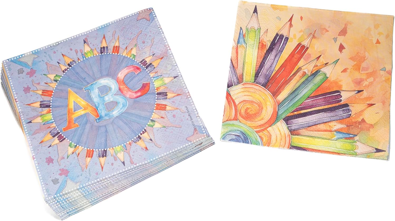 Back to School neutral Servietten 3-lagig 20er