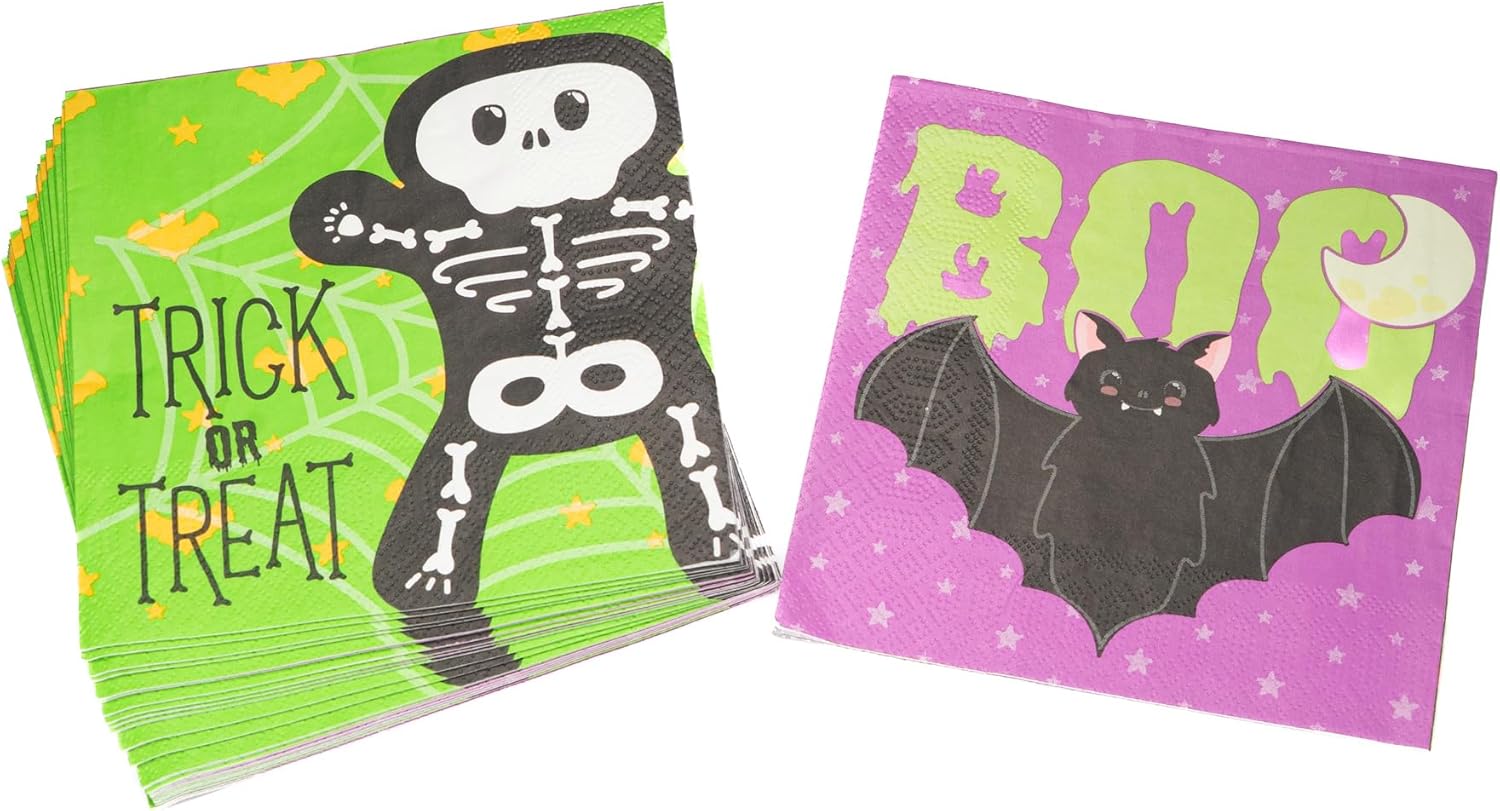 Halloween Skelett Servietten 3-lagig 20er