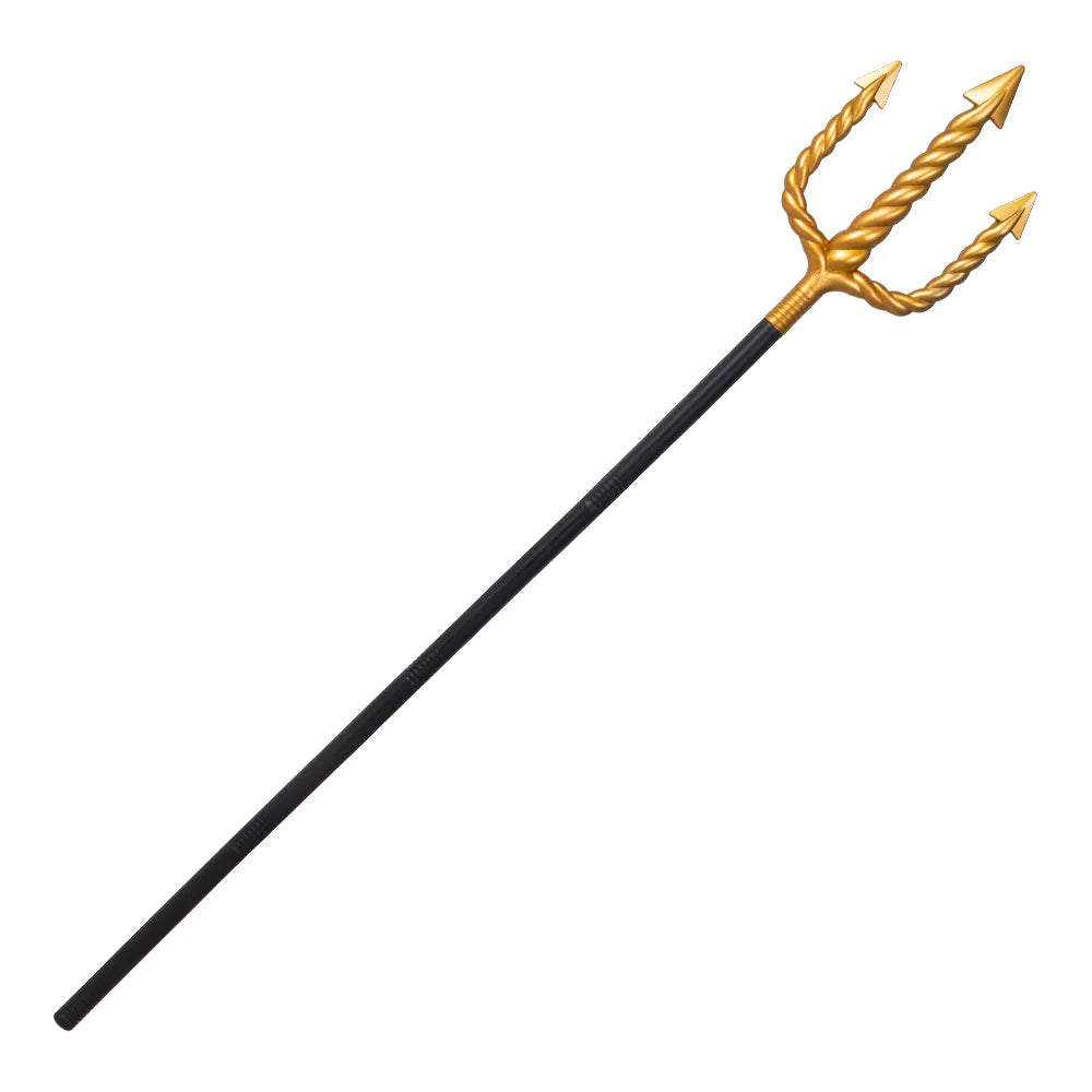 Neptune Trident 5-piece 138 cm – golden fork for costume carnival &amp; Mardi Gras 3