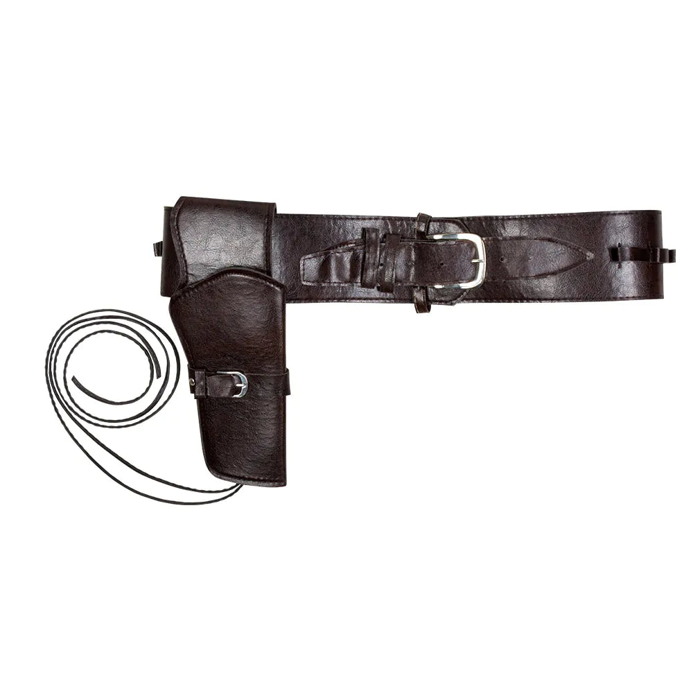 Cowboy holster set – belt with pistol holster 114 cm for adults, carnival 2