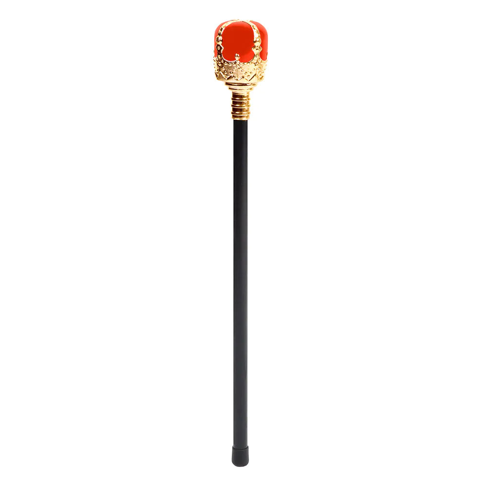 King's Scepter 48 cm – Royal Costume Accessory for Carnival, Mardi Gras &amp; Parties