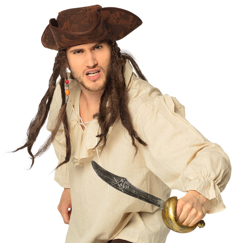 Pirate sword 37 cm – Sea Legs saber for pirate costumes, carnivals &amp; theme parties