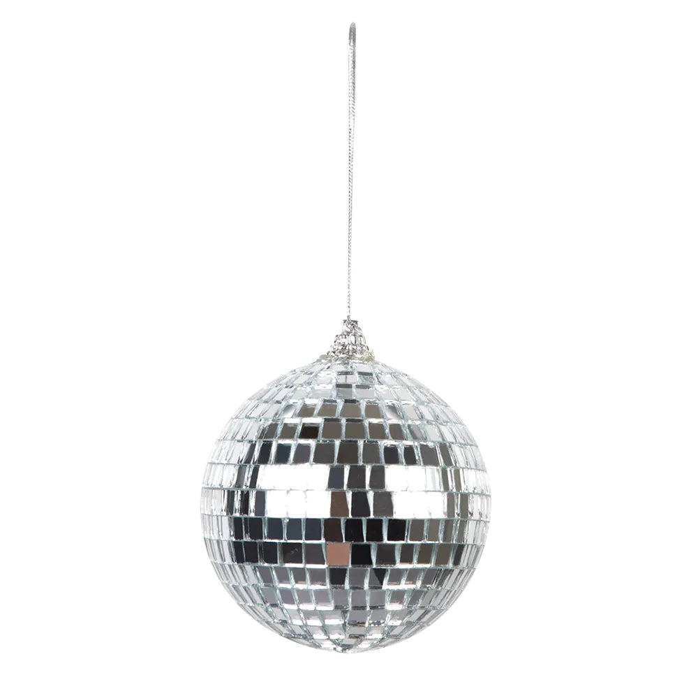 Disco ball set silver – 6-piece Ø 8 cm Party decoration for disco &amp; events 2
