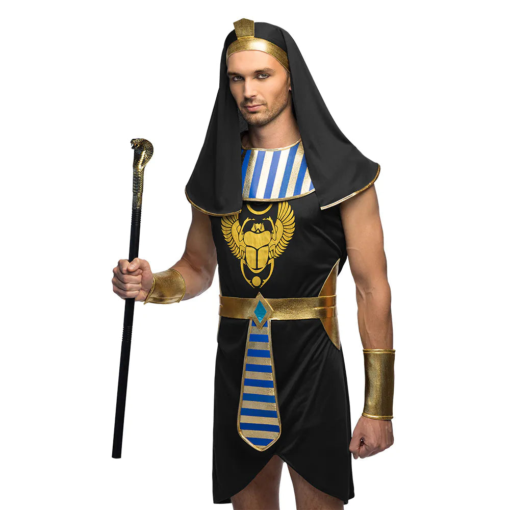 Snake Scepter Gold 3-Piece 82 cm – Pharaoh Accessory for Egyptian Costume 2