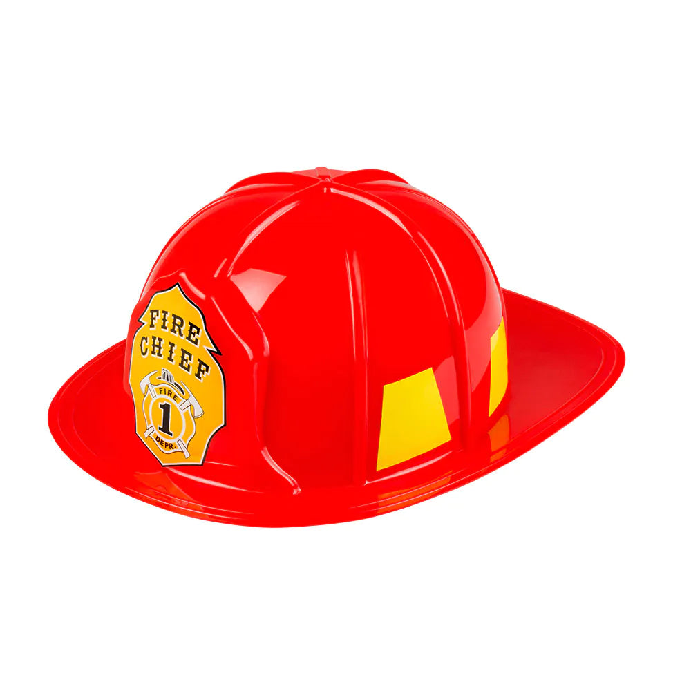 Fire Chief Helmet – red firefighter helmet for adults, carnival &amp; costume 2