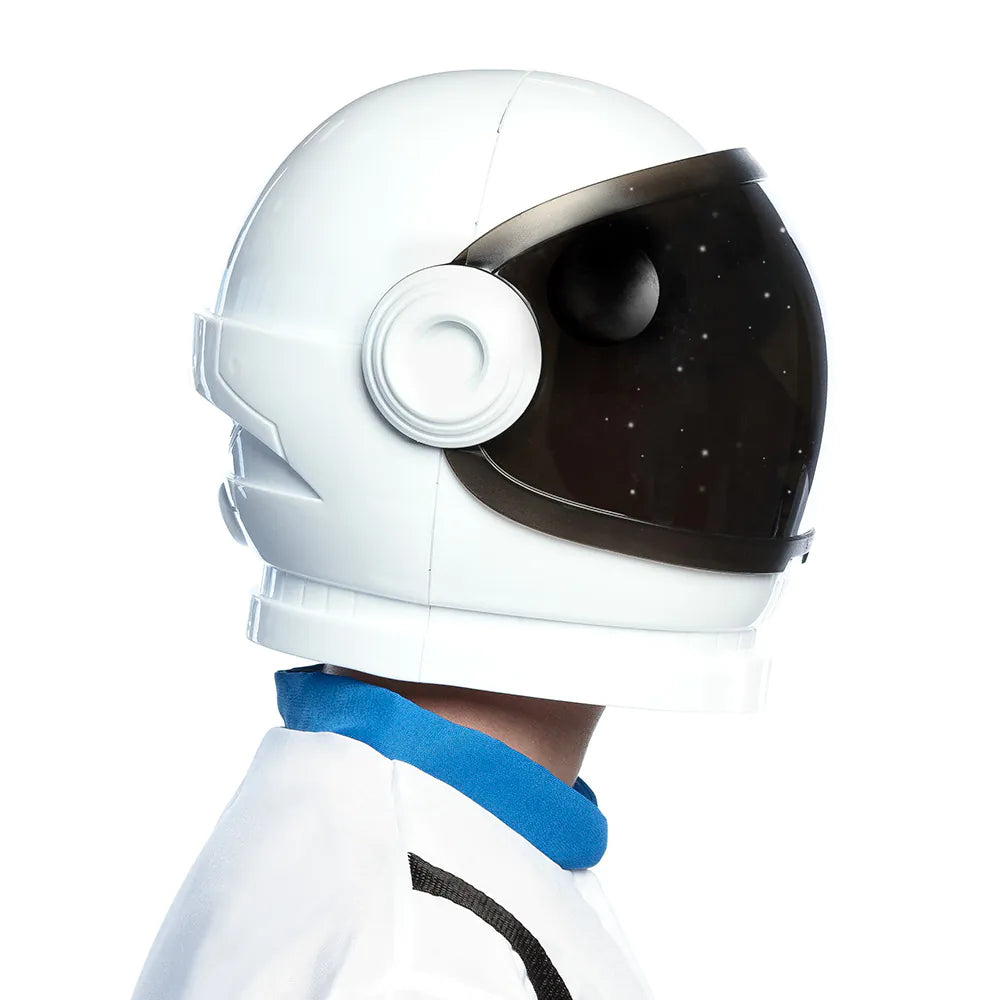 Astronaut Helmet – White Spaceman Helmet with Visor for Carnival &amp; Costume Party 5