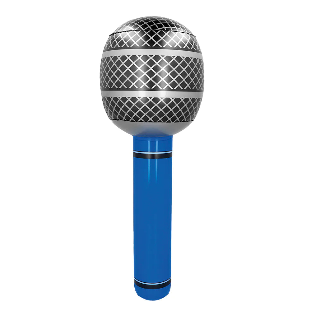 Inflatable microphone 76 cm – fun party accessory for karaoke &amp; shows 3