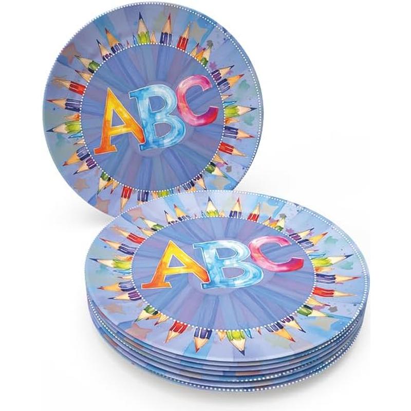 Back to School Teller 8er-Pack Ø 23 cm 2