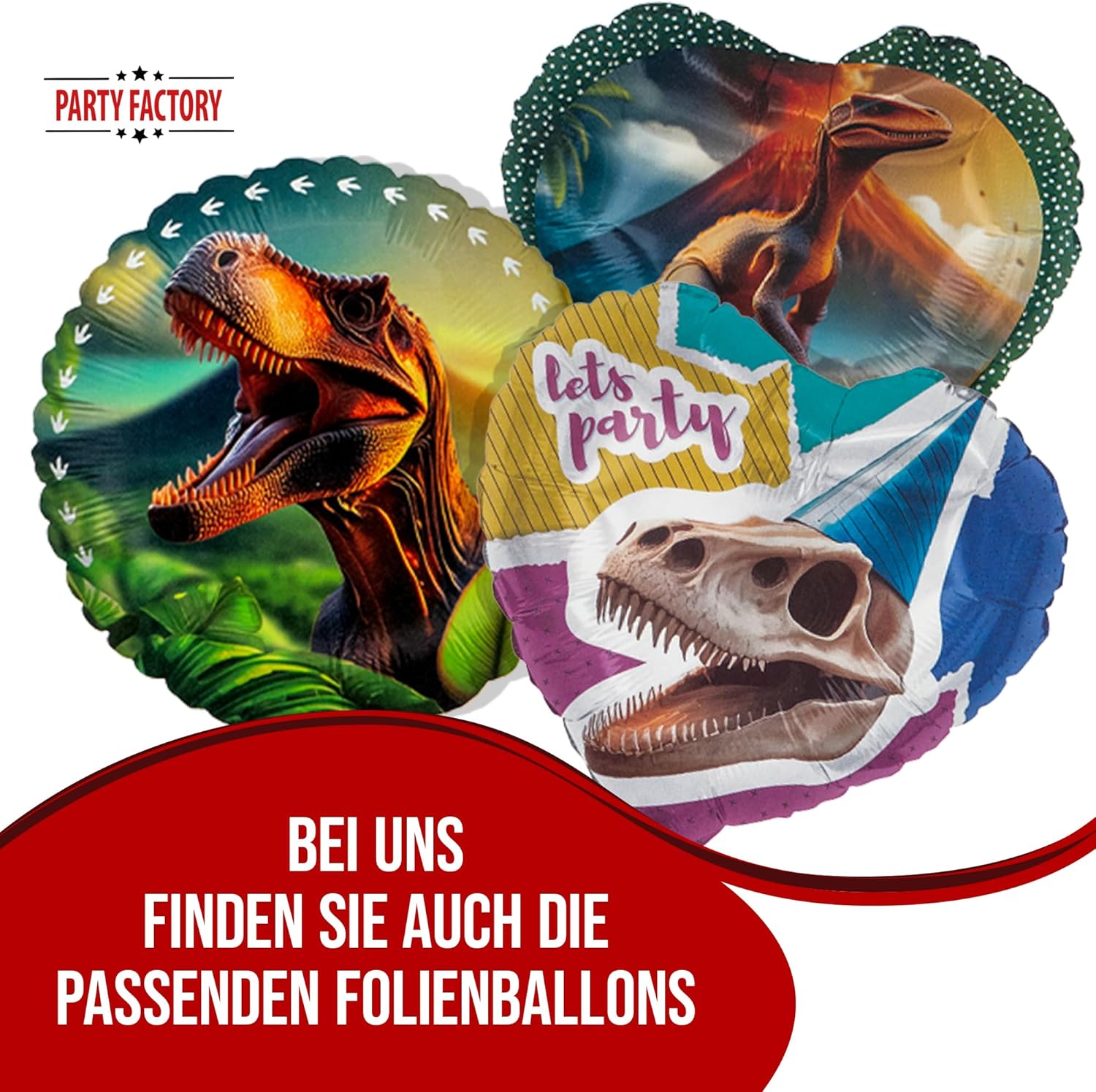 Dino Skelett Servietten 3-lagig 20er 5