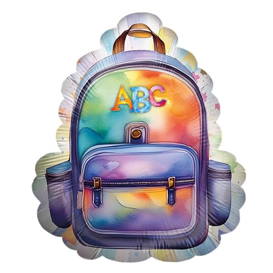 Folienballon Back to school Rucksack 50 x 60 cm 8
