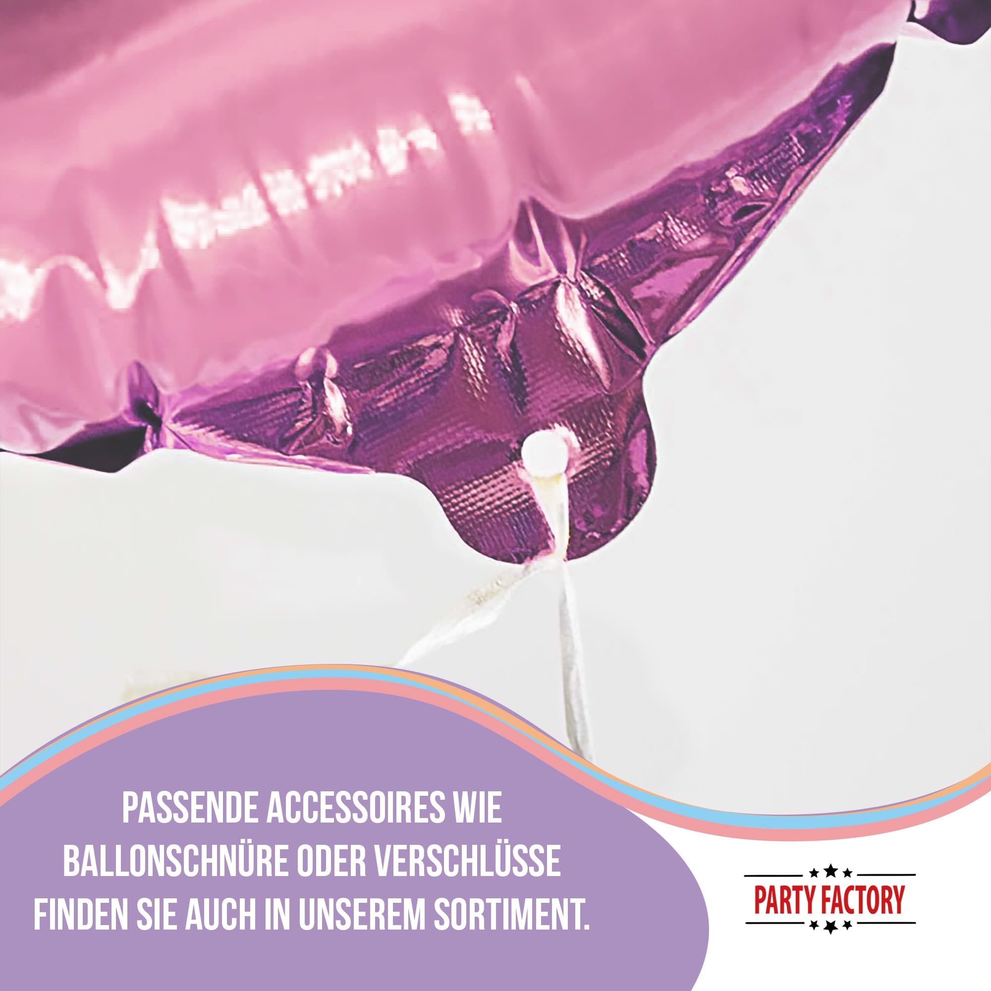 Foil balloon champagne pink 6