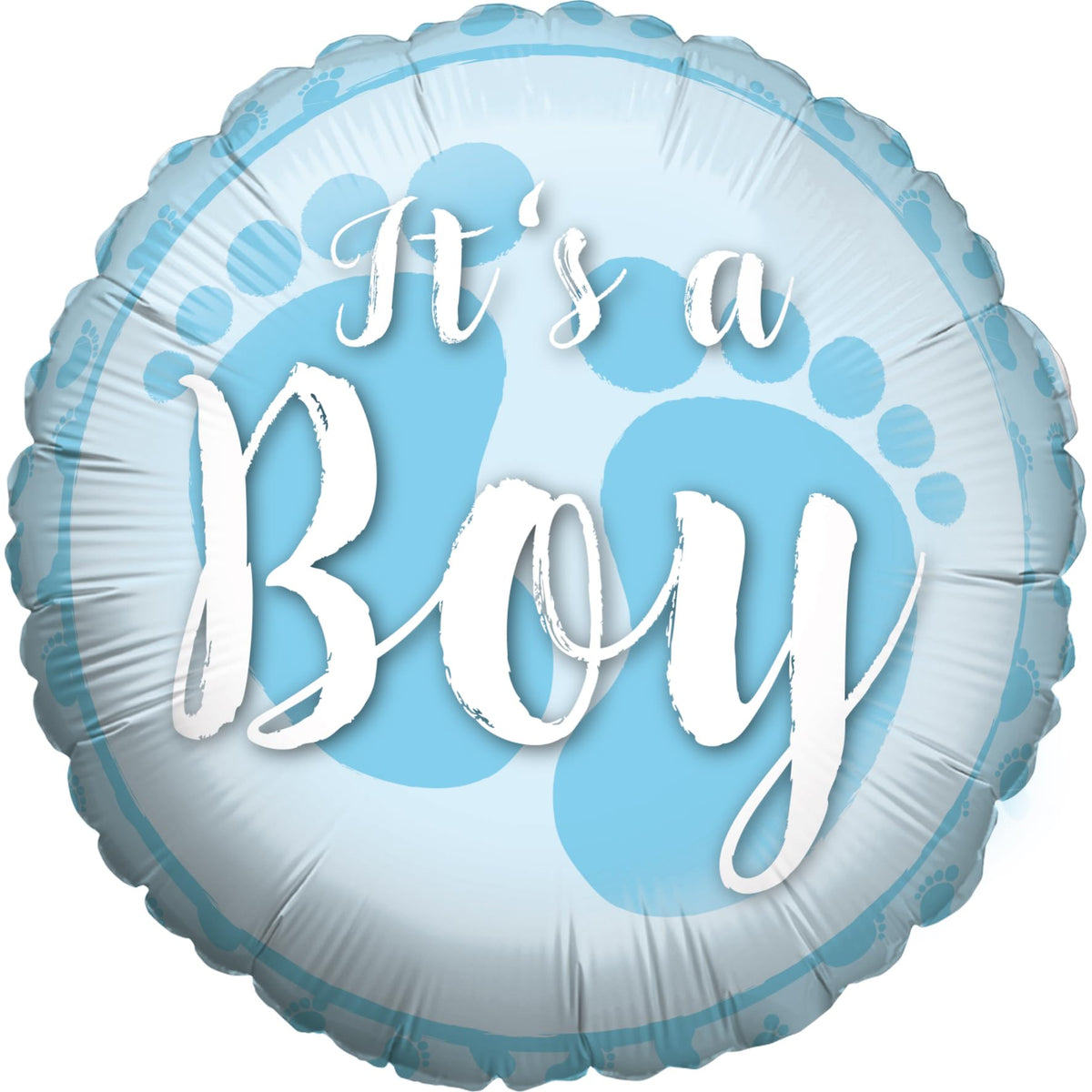 Folienballon Gender Reveal its a Boy rund 45cm 2