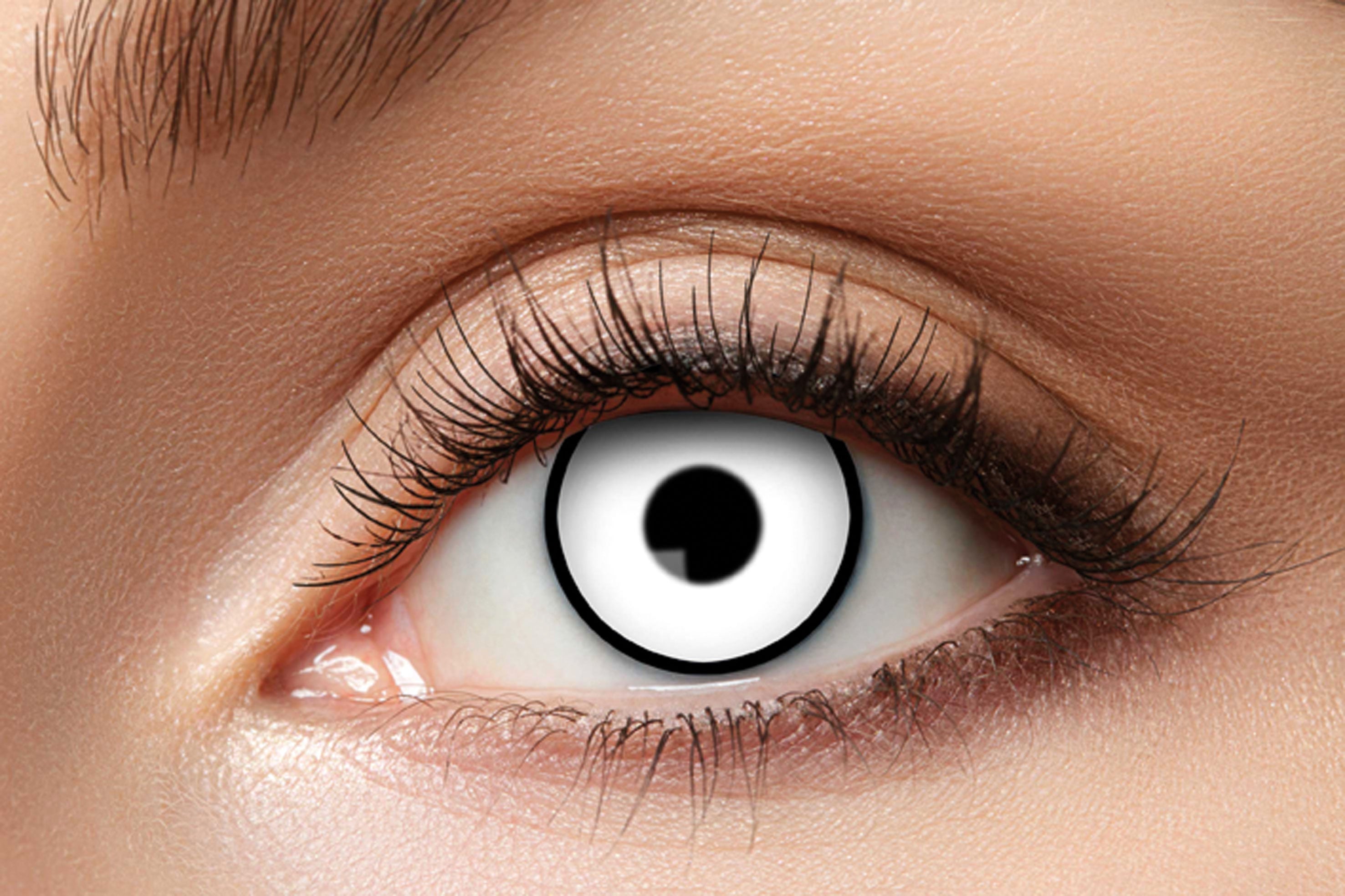 Zoelibat Eyecatcher 12 Monats-Kontaktlinsen White Manson 2