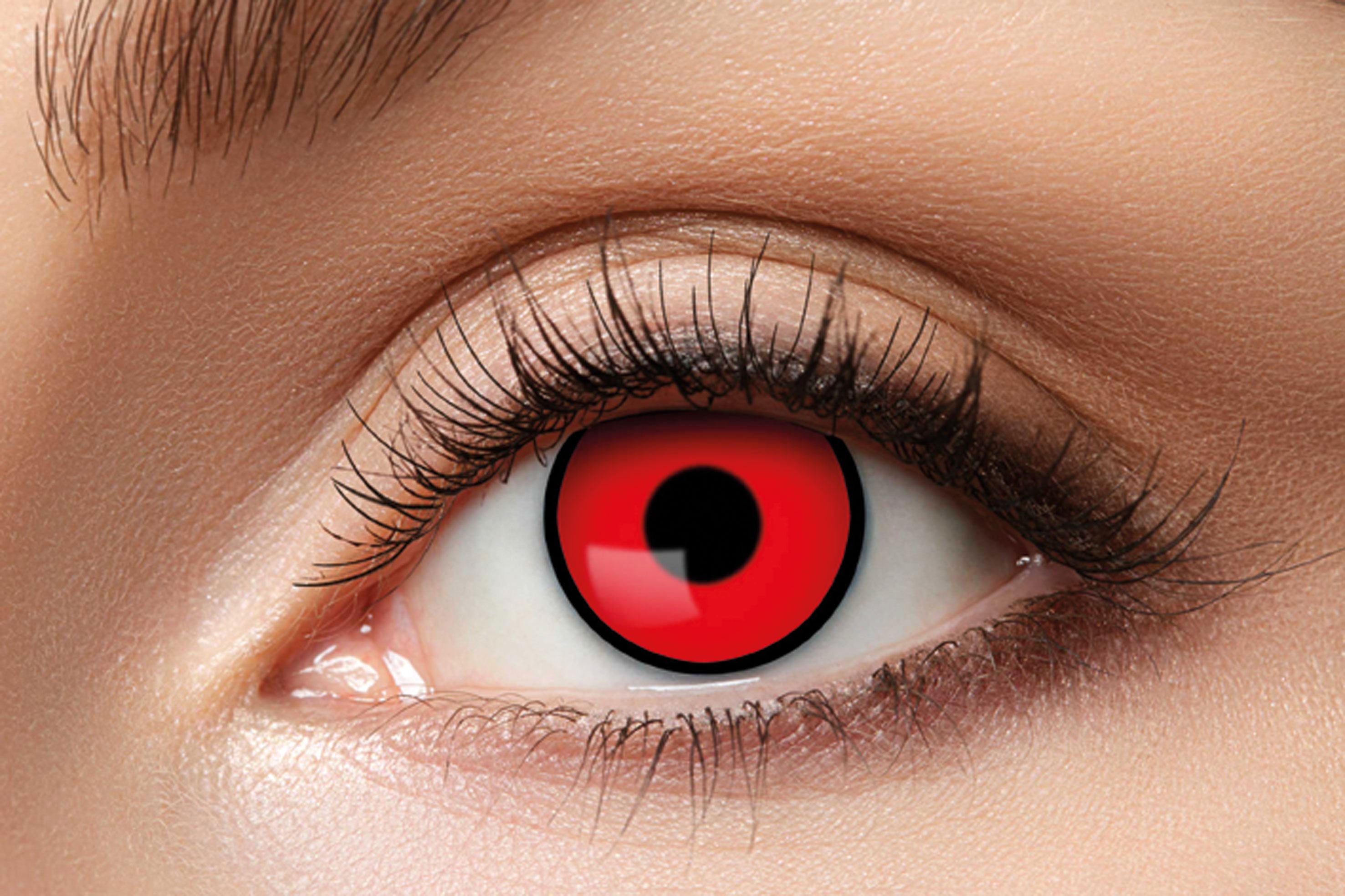 Zoelibat Eyecatcher 12 Monats-Kontaktlinsen Red Manson 2