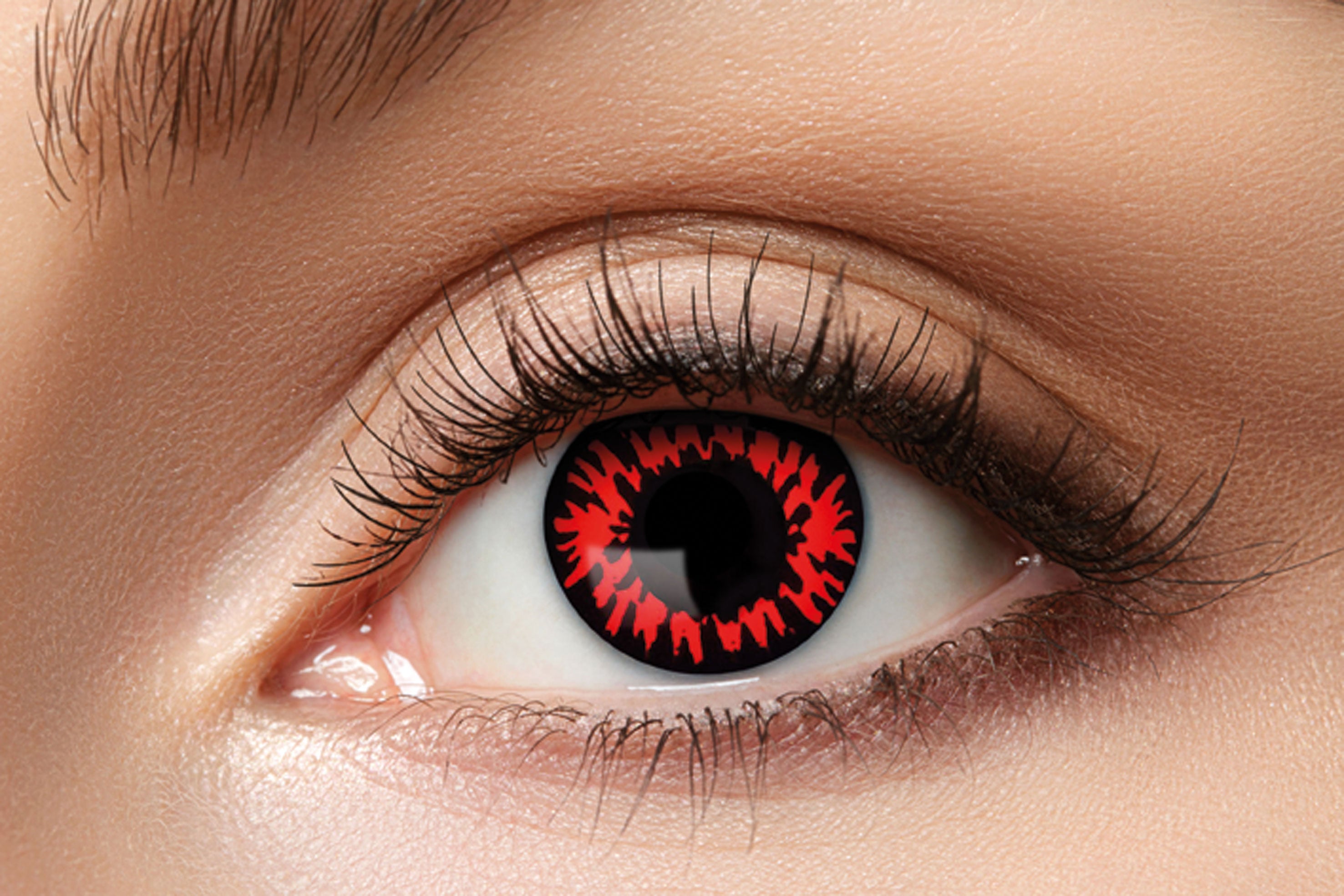 Zoelibat Eyecatcher 12 Monats-Kontaktlinsen Red Wolf 2