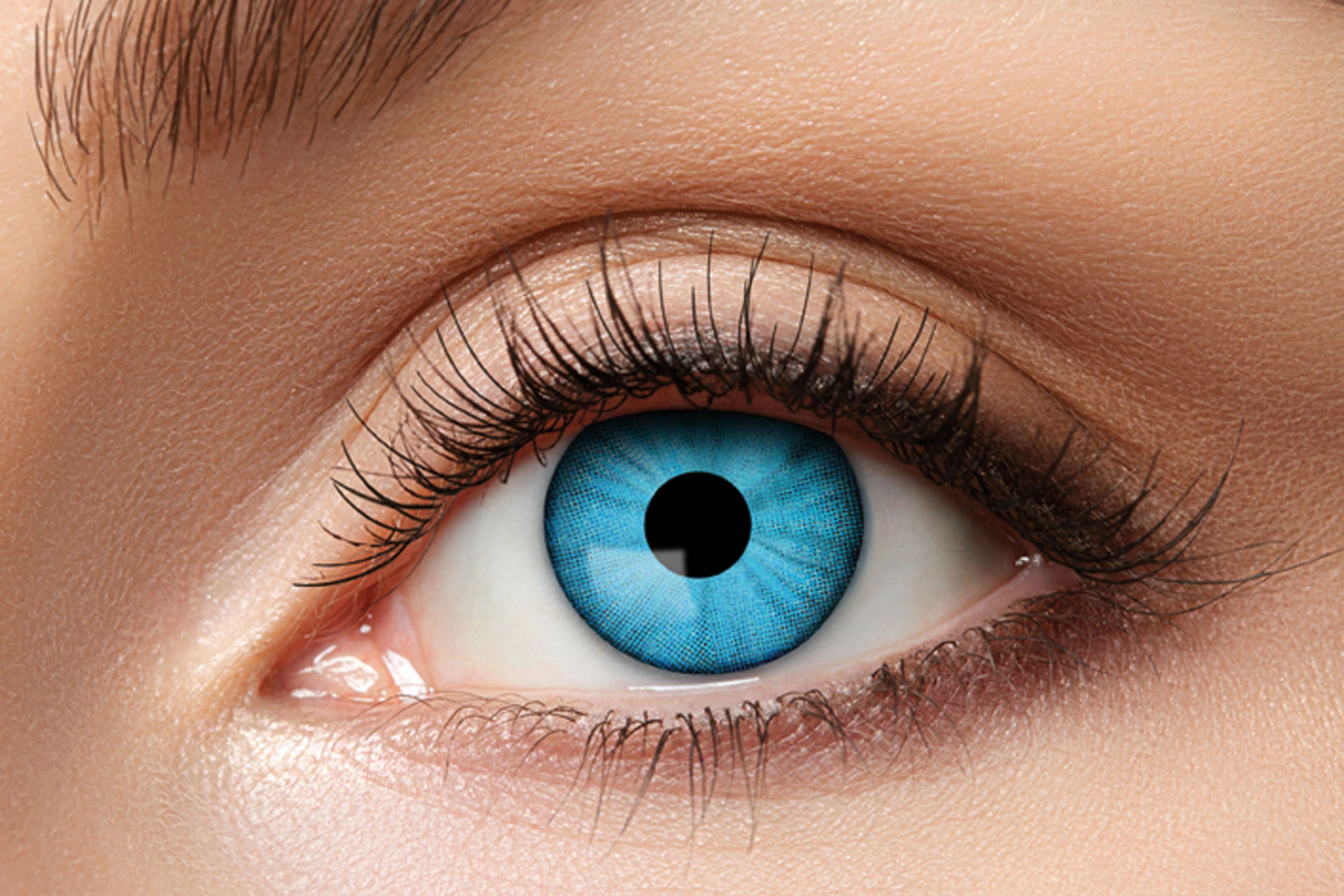 Zoelibat Eyecatcher 12 Monats-Kontaktlinsen Electro Blue 2