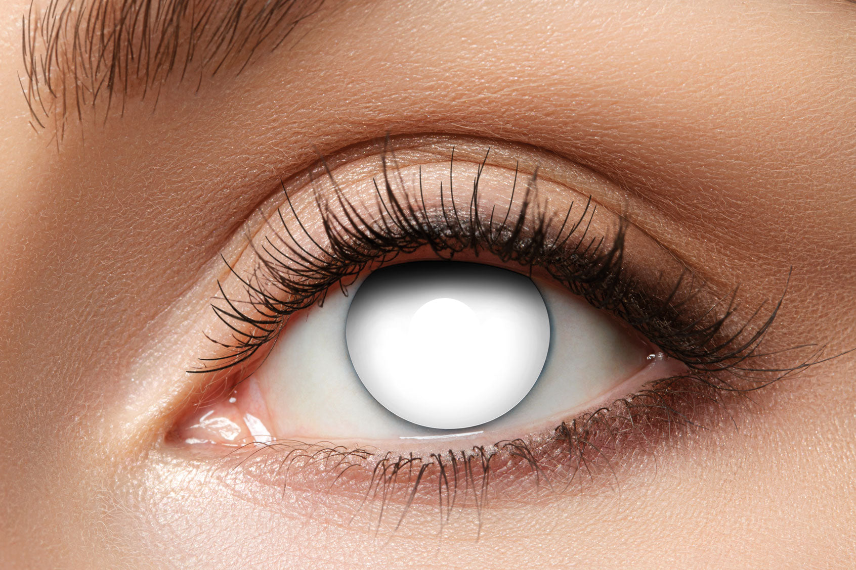 Zoelibat Eyecatcher 12 Monats-Kontaktlinsen Blind White 2