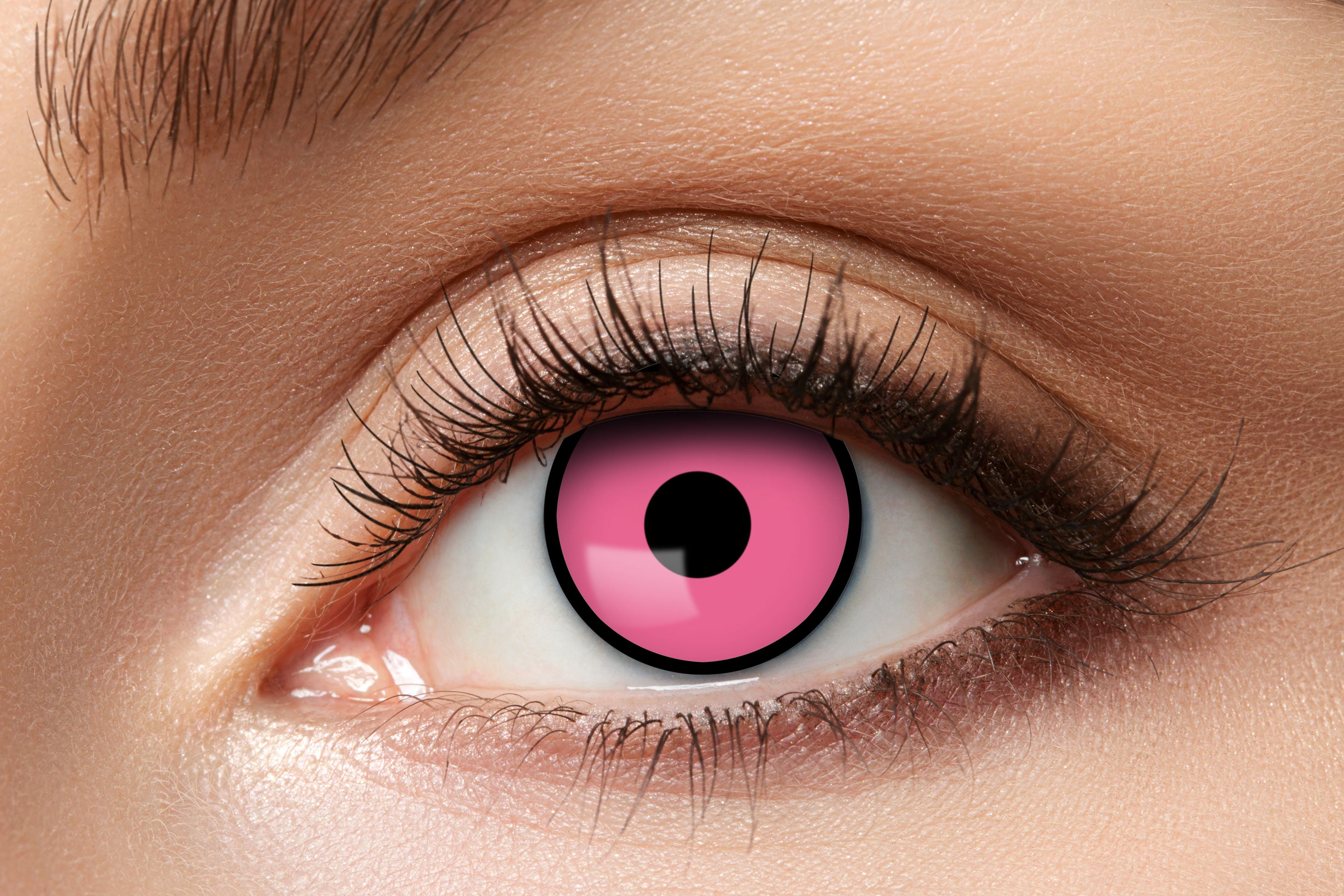 Zoelibat Eyecatcher Wochen-Kontaktlinsen Pink Manson 2