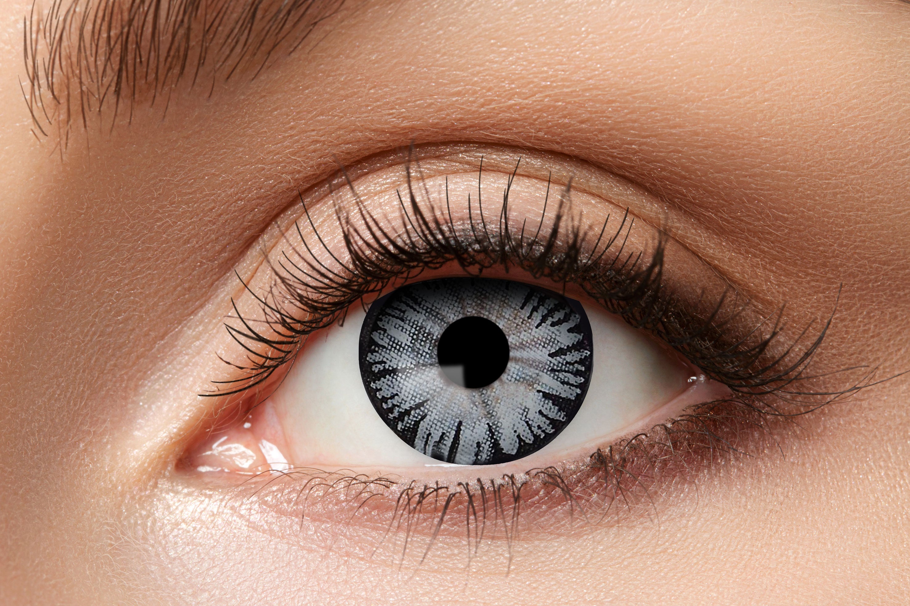 Zoelibat Eyecatcher 3 Monats-Kontaktlinsen Big Eye Black 2