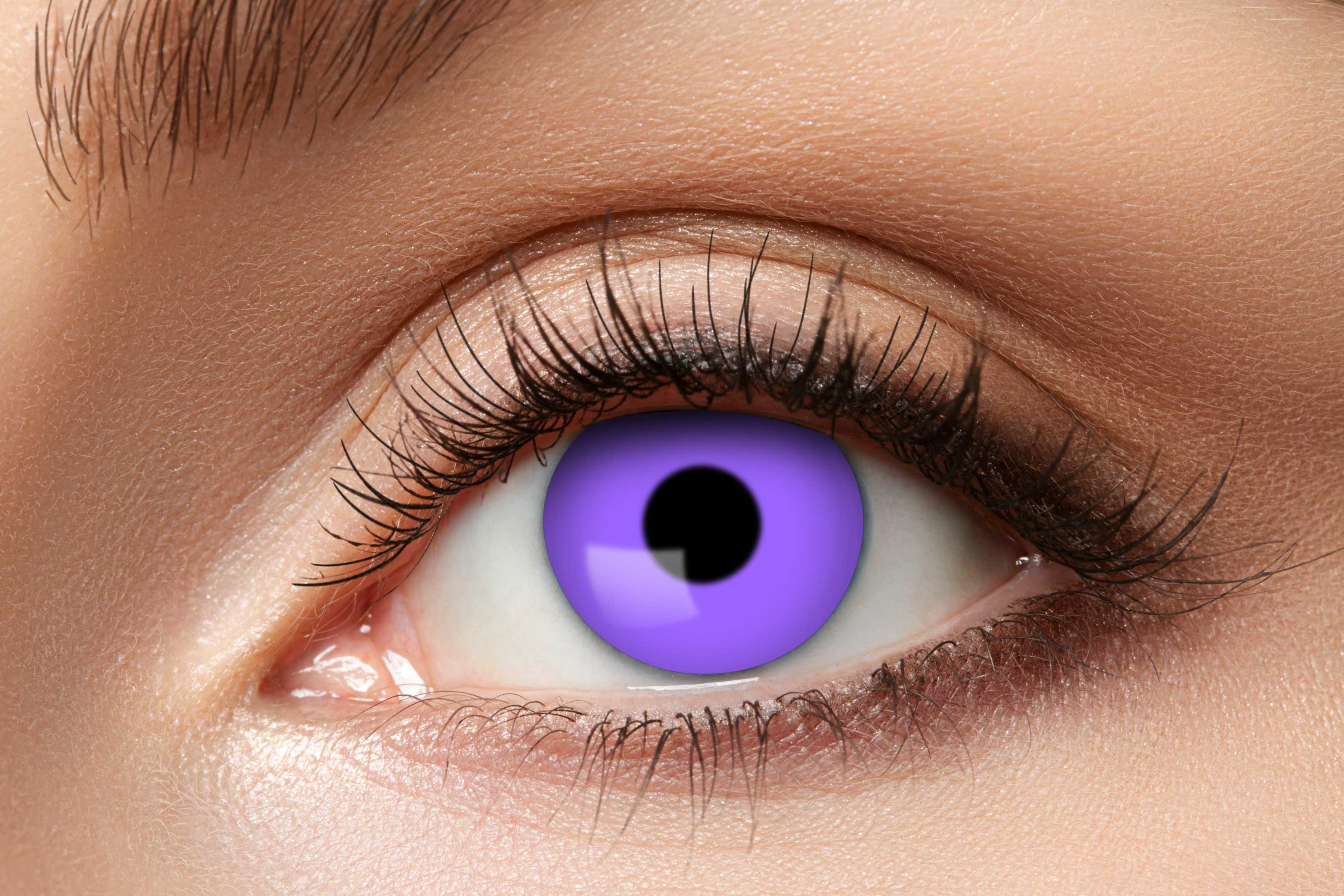 Zoelibat Eyecatcher 3 Monats-Kontaktlinsen Purple Gothic 2