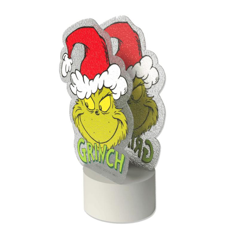 The Grinch LED Tealight - Christmas Decoration Figurine Green Red Christmas 8