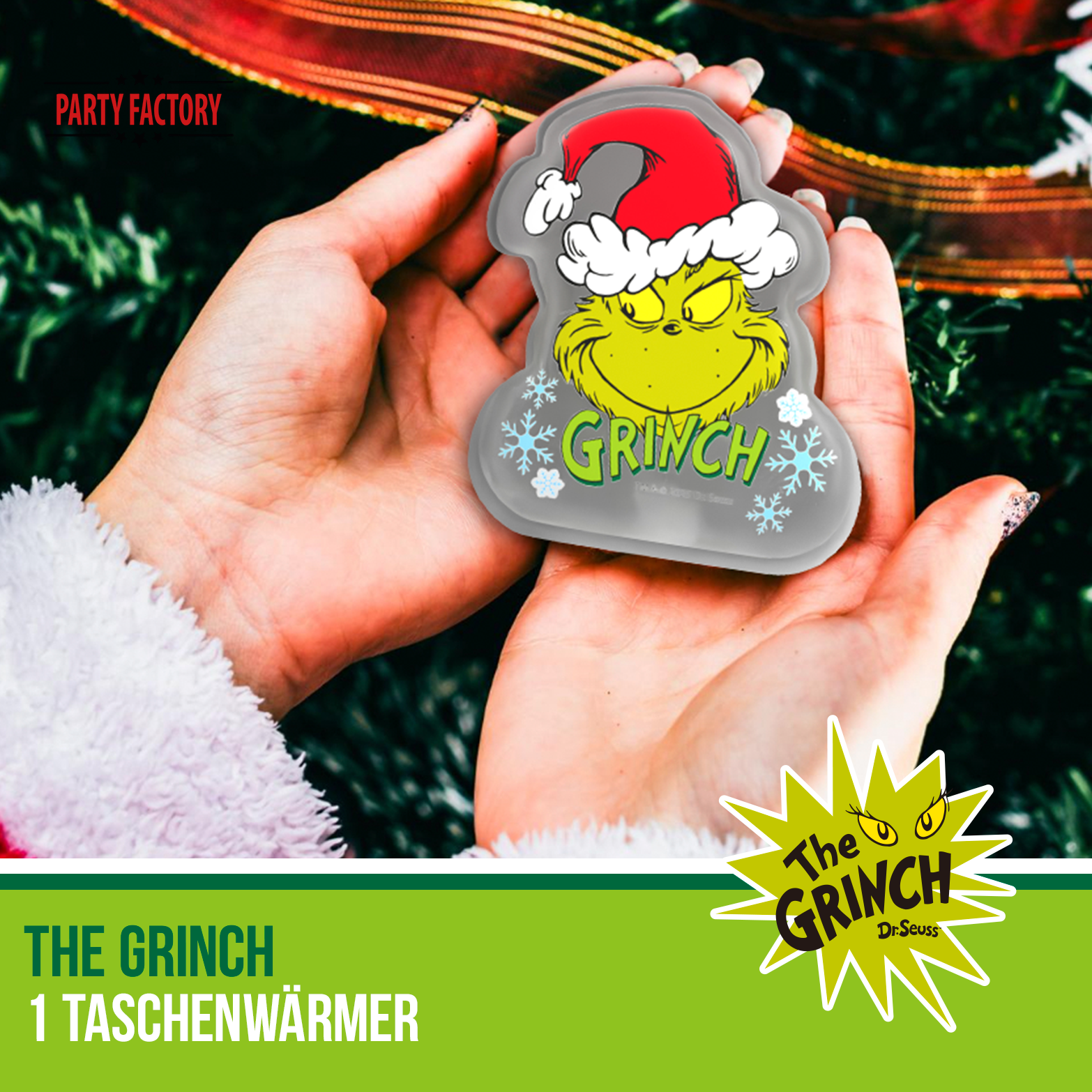 The Grinch Pocket Warmer Hand Warmer for Winter Christmas and Gift Ideas 9