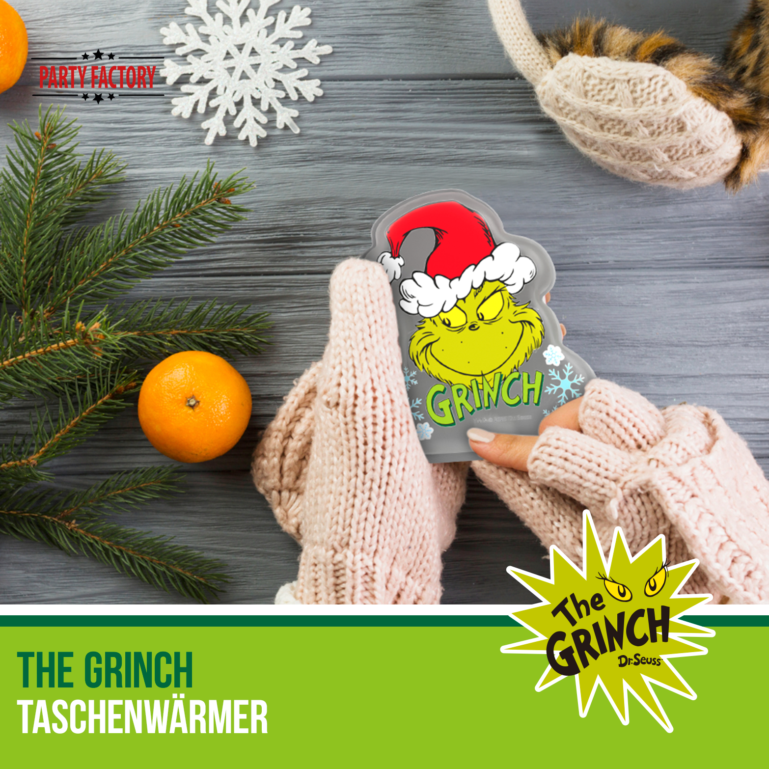 The Grinch Pocket Warmer Hand Warmer for Winter Christmas and Gift Ideas 12