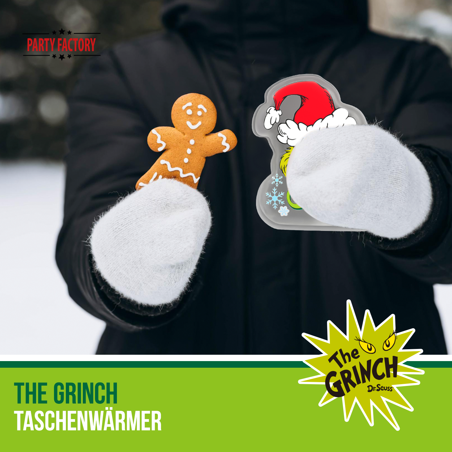 The Grinch Pocket Warmer Hand Warmer for Winter Christmas and Gift Ideas 13
