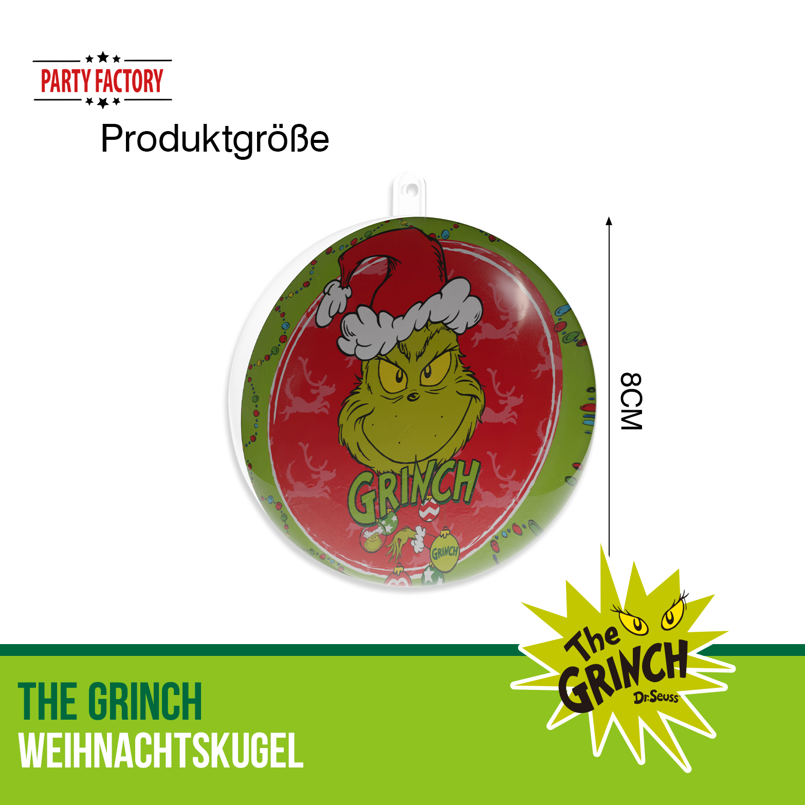 The Grinch Christmas Bauble – Festive Tree Decoration for Christmas 10