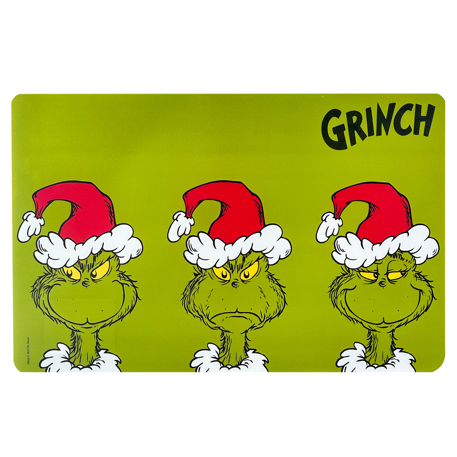 The Grinch Placemat Felt 45x30 cm Green - Christmas Decoration for Dining Table 8