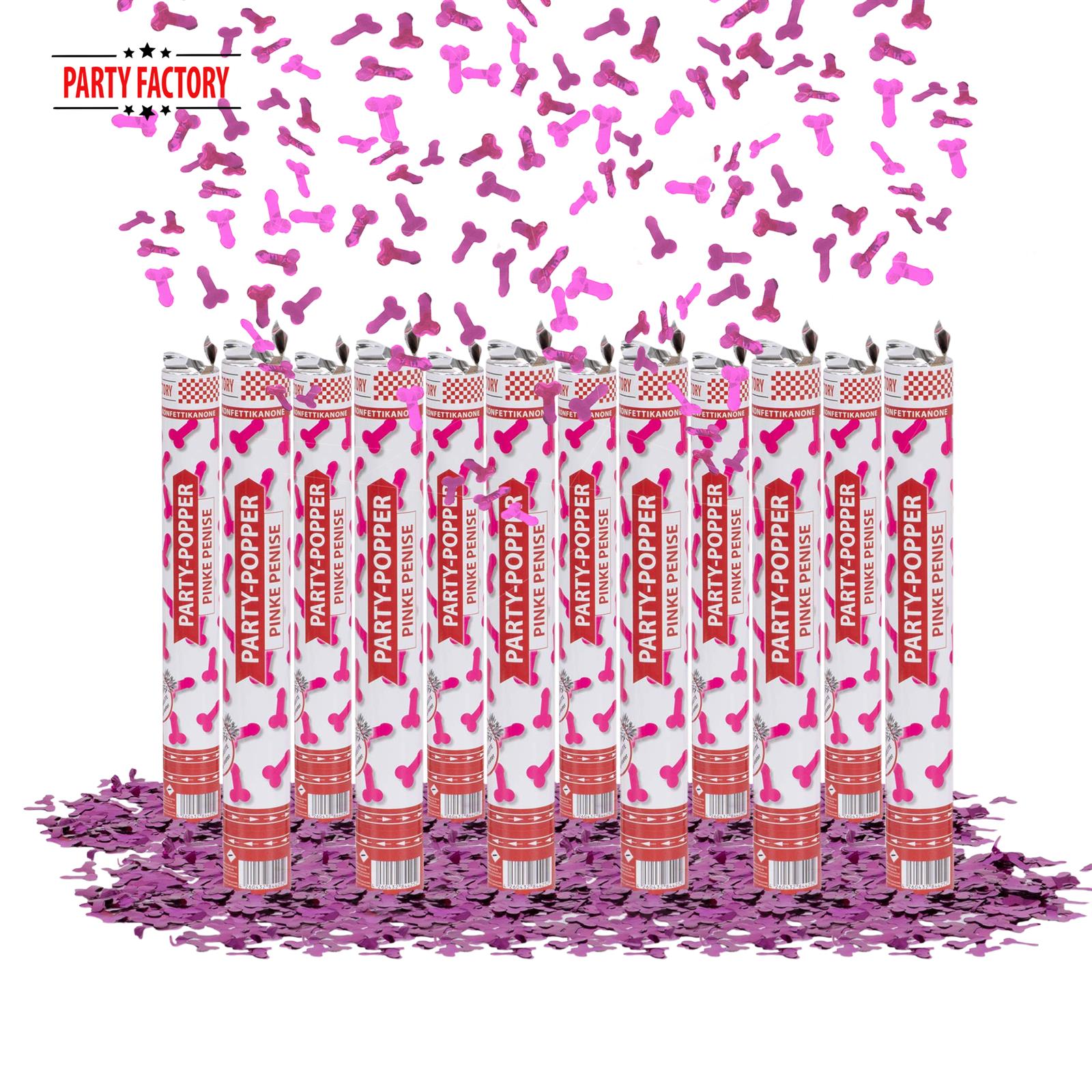 Party Popper 40cm Pink Penis 6
