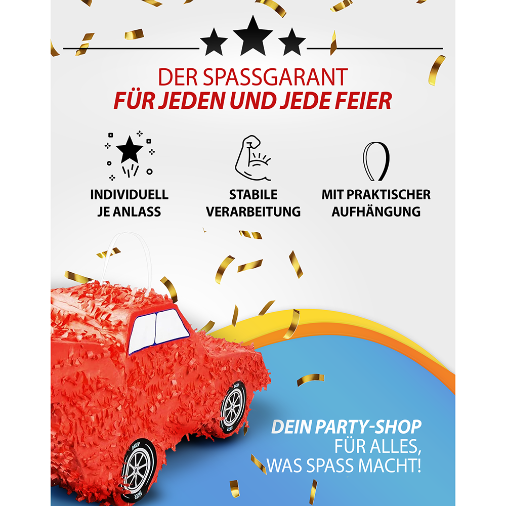 Pinata Rennwagen 7