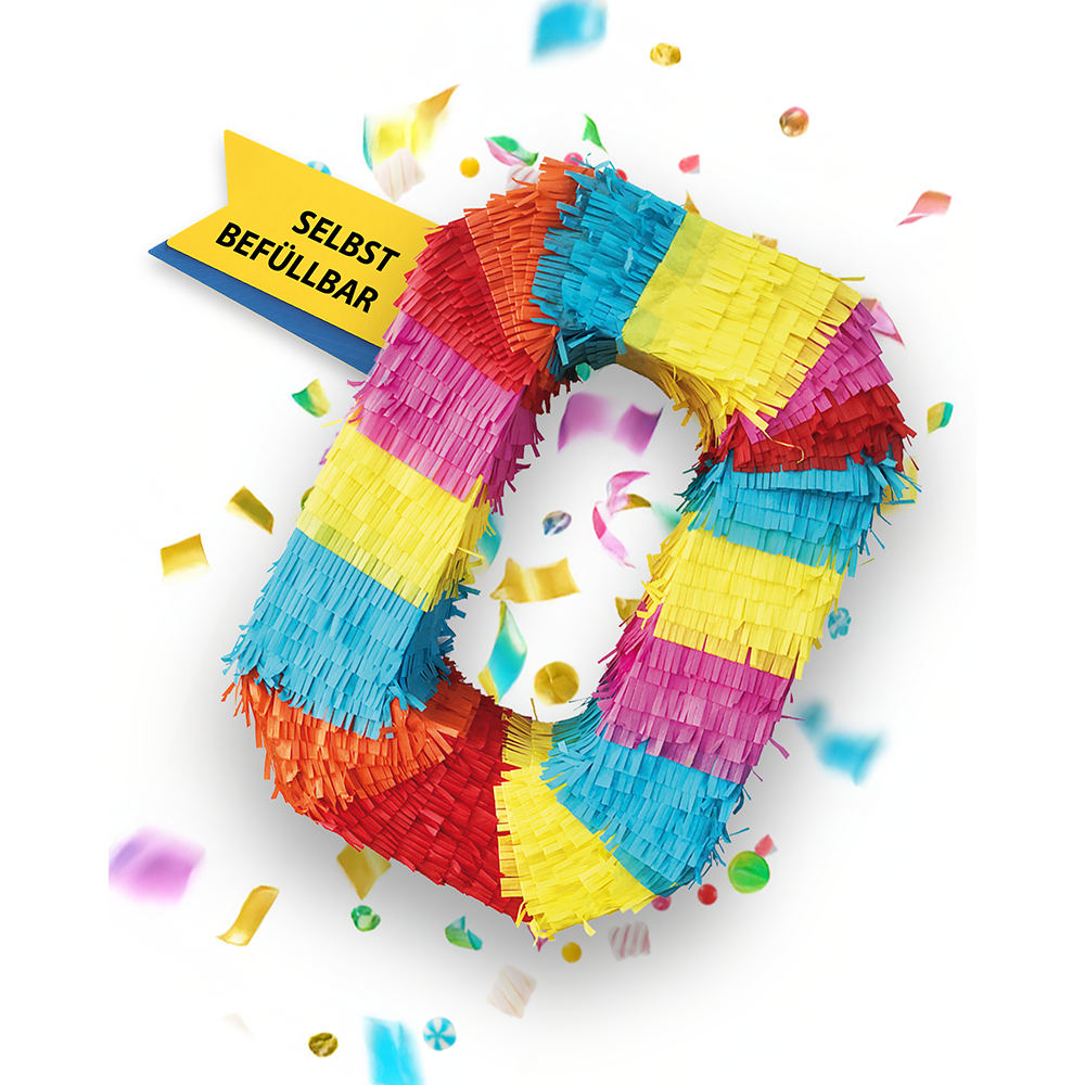 Piñata Number 0 9