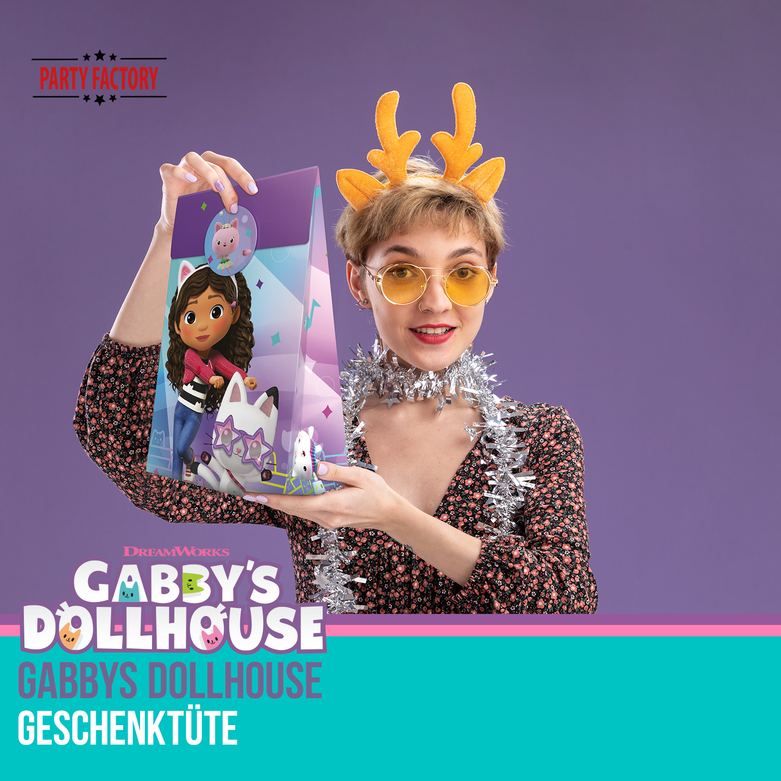 Gabby’s Dollhouse Geschenktüten 10 Stück – Partytüten für Kindergeburtstag 3