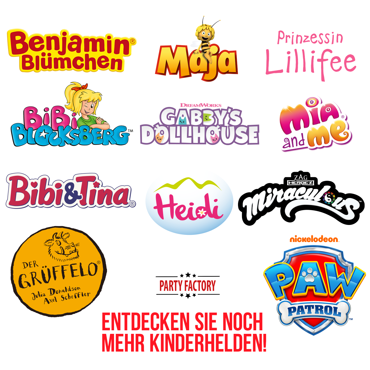 Gabby’s Dollhouse Geschenktüten 10 Stück – Partytüten für Kindergeburtstag 7