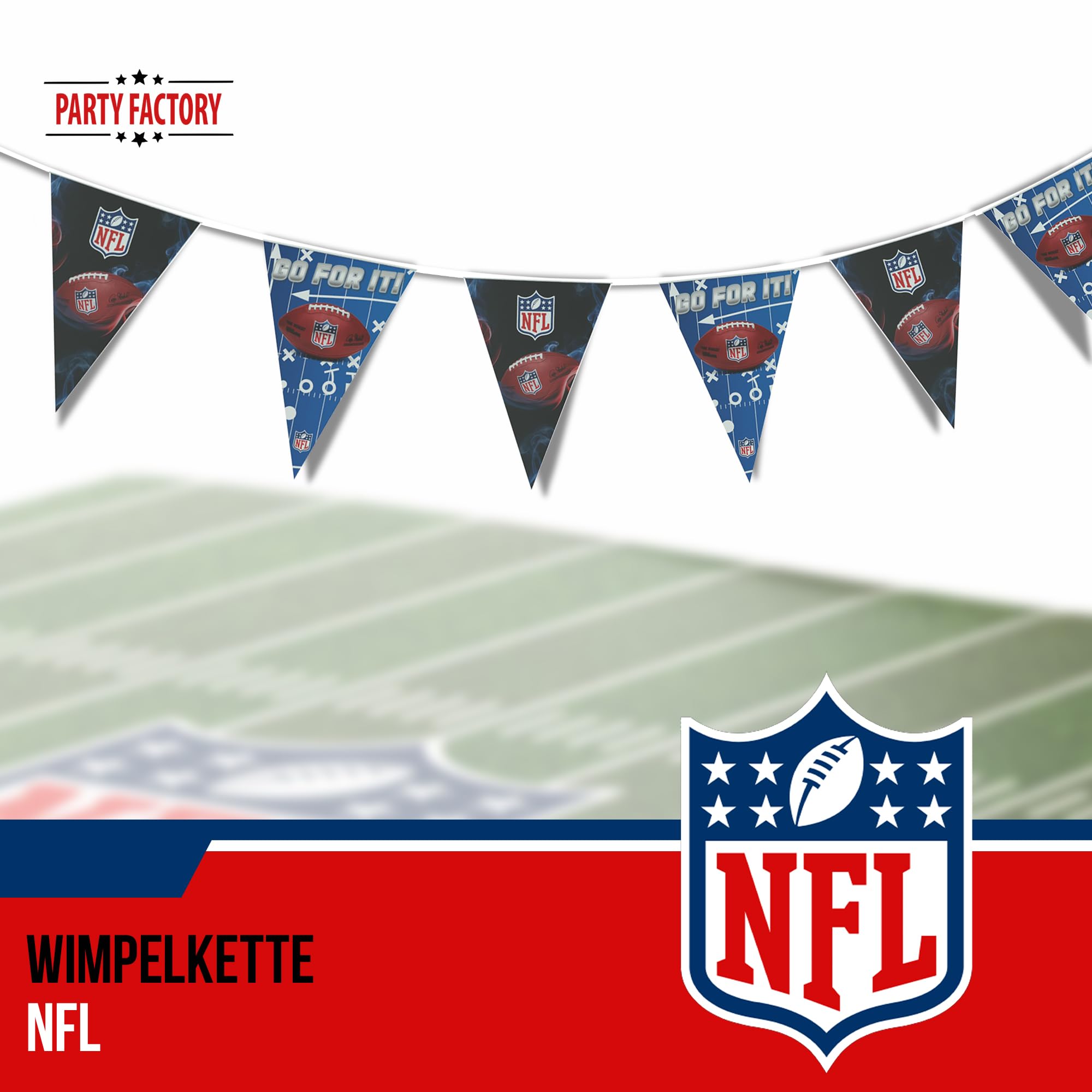 NFL Pennant Banner 5m 4