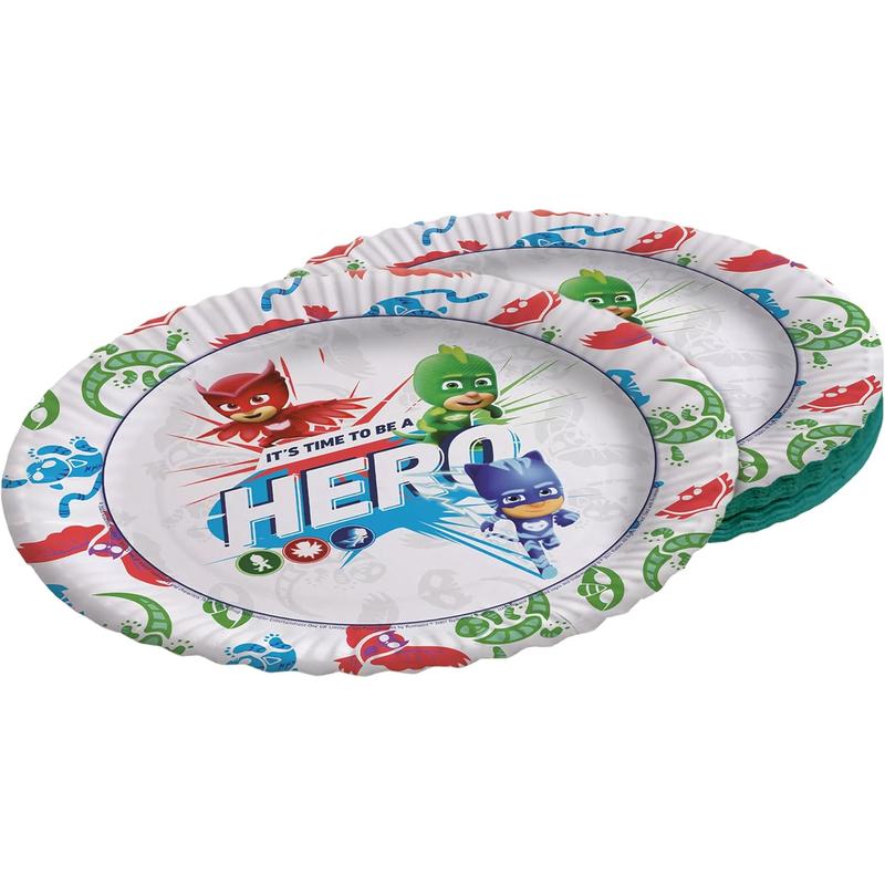 PJ MASKS Paper Plates 23 cm 8 Count 2