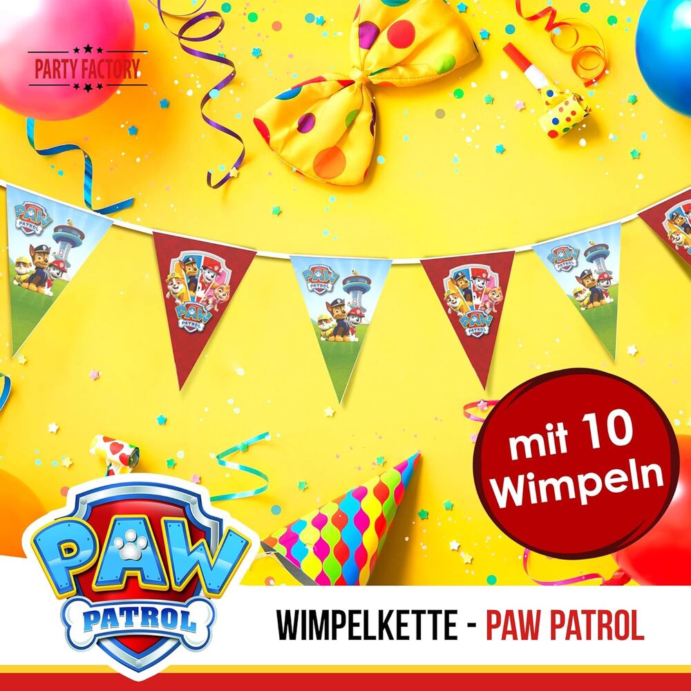 Paw Patrol Wimpelkette 4-5 m 8