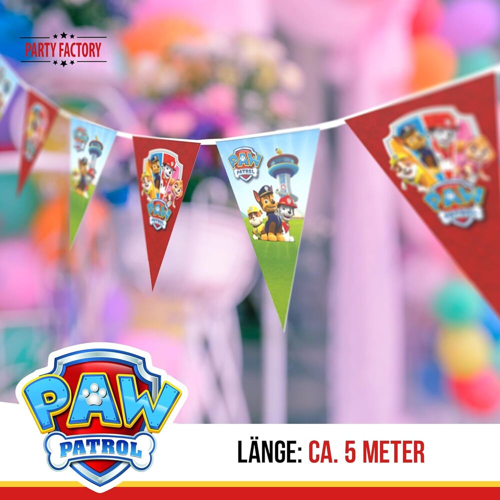 Paw Patrol Wimpelkette 4-5 m 9