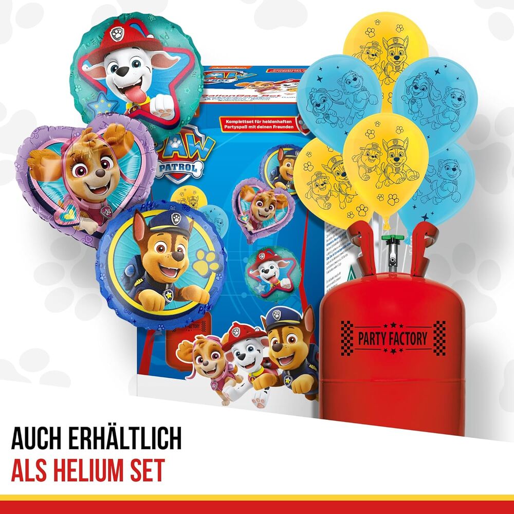 Paw Patrol Set of 10 Latex Balloons Ø25 cm 12