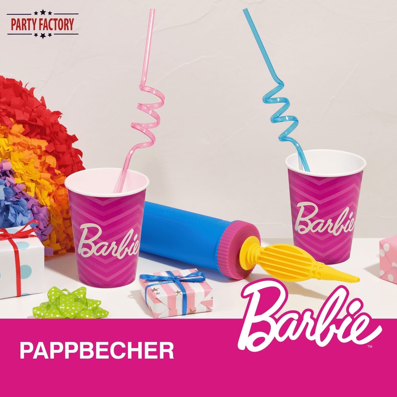 Barbie Cups 250ml – 8 Pack 9