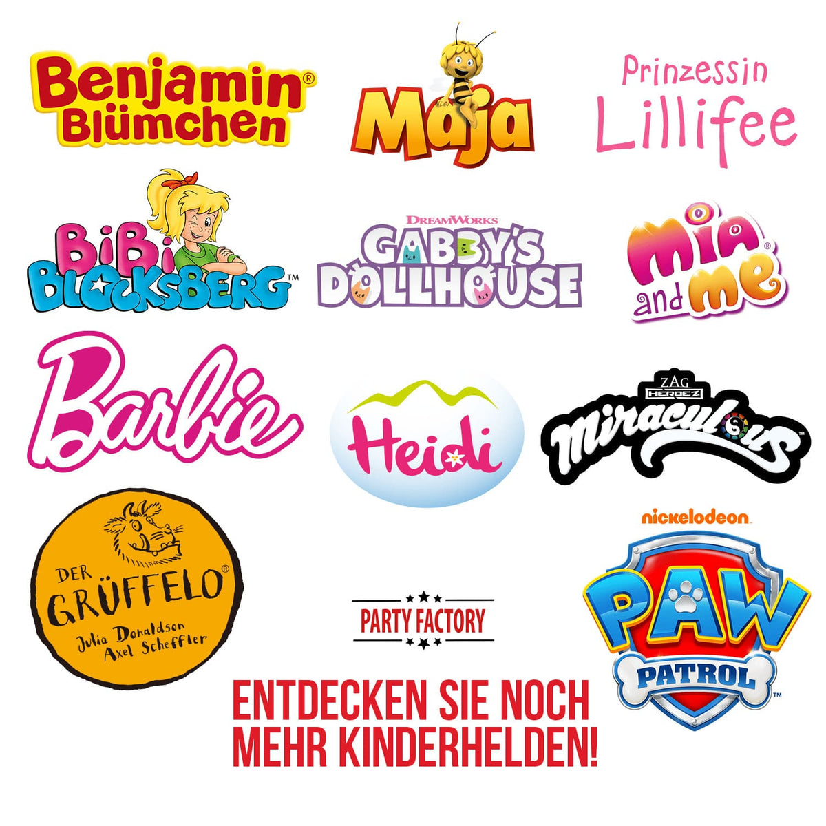 Barbie Servietten 3-lagig – 20er Pack Geburtstag 14