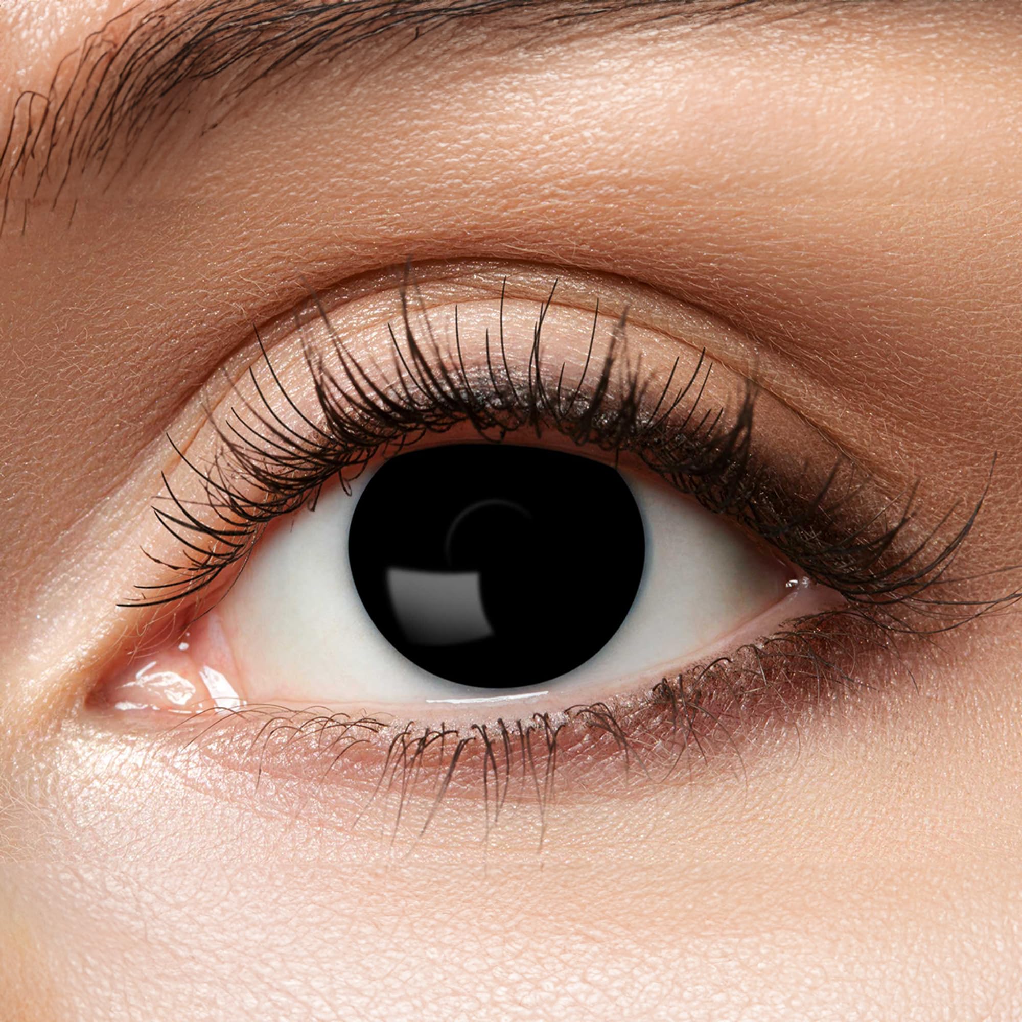 Zoelibat Eyecatcher Wochen-Kontaktlinsen Black Witch 2