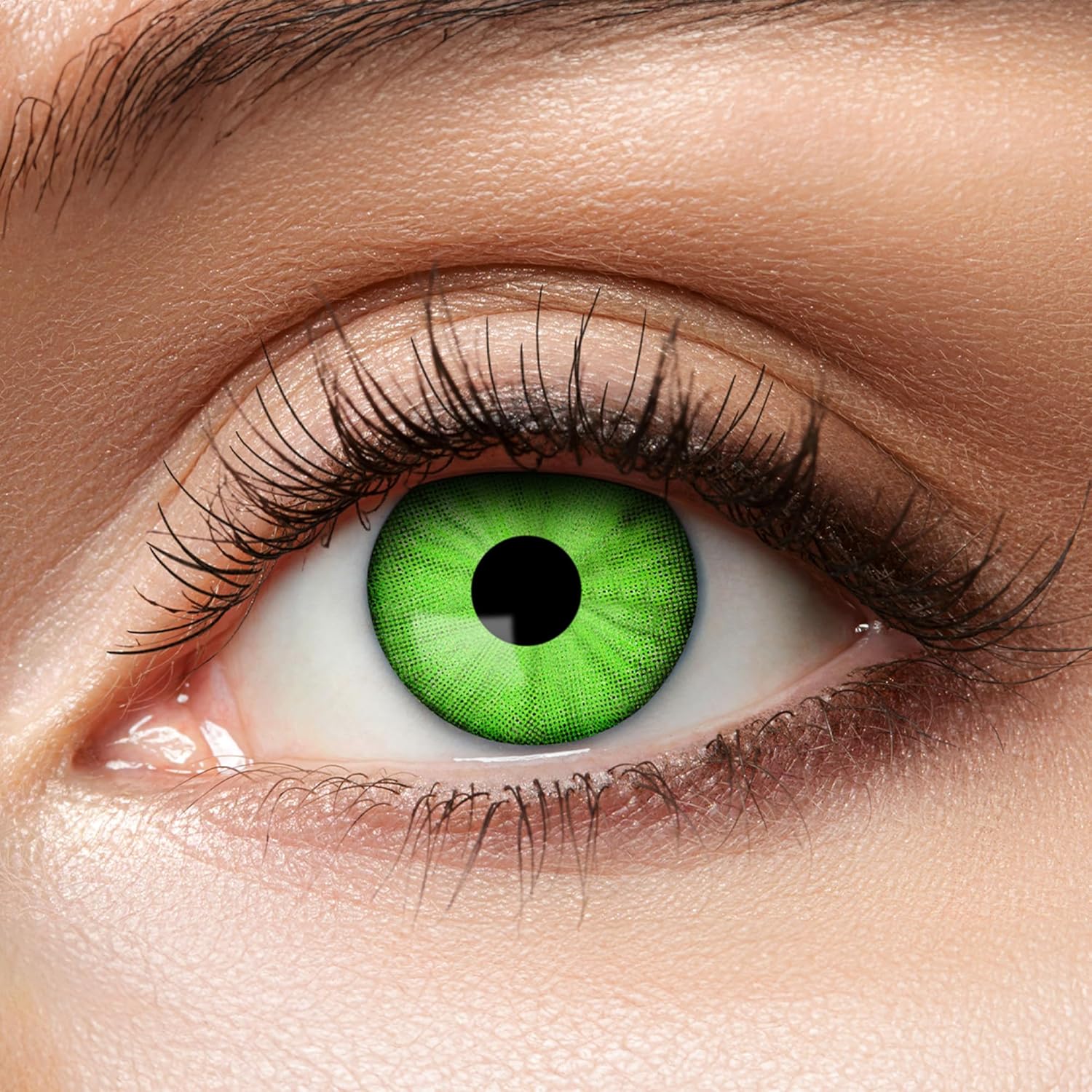 Zoelibat Eyecatcher Wochen-Kontaktlinsen Electro Green 8