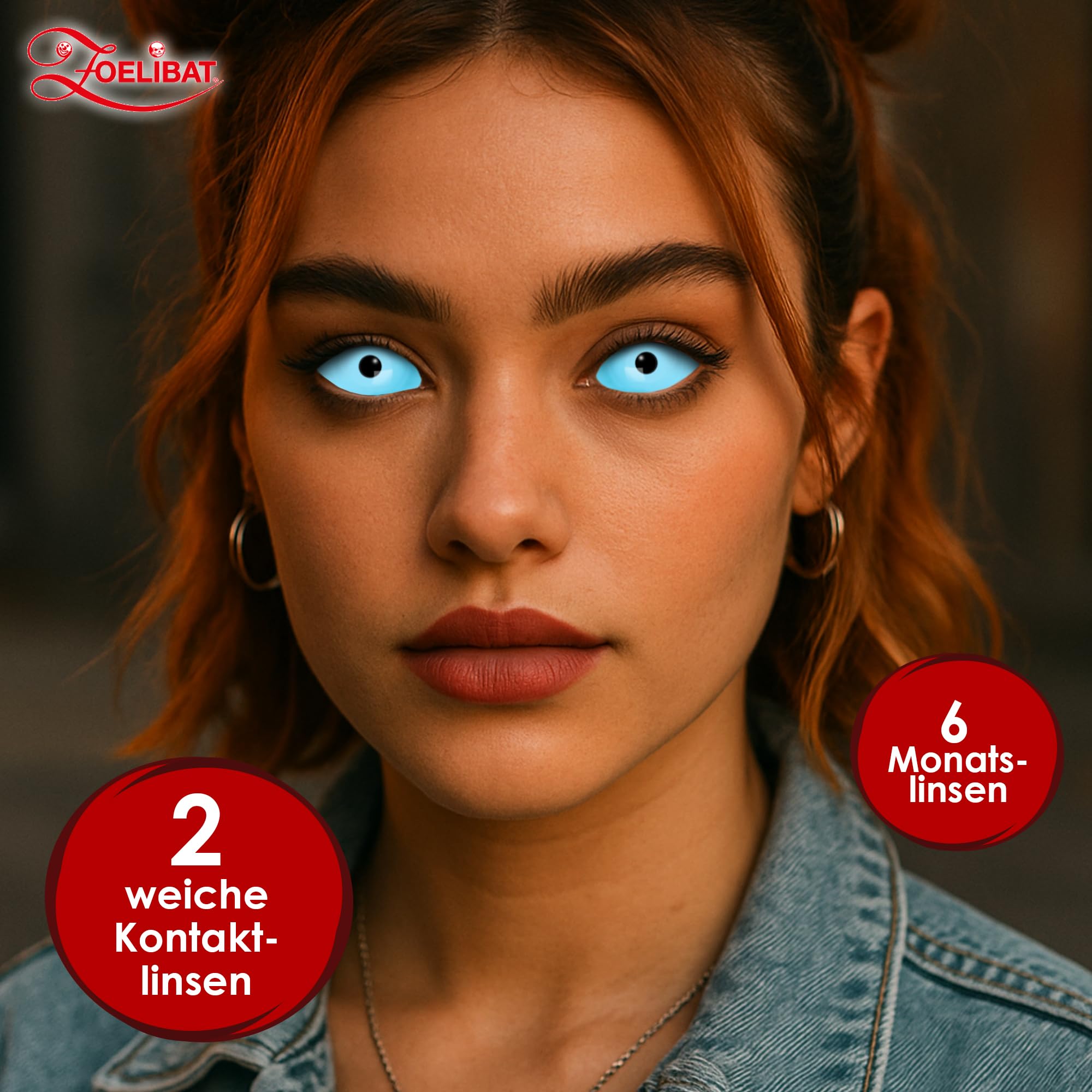 Zoelibat Eyecatcher Sclera 6-month contact lenses Frozen Eye 9