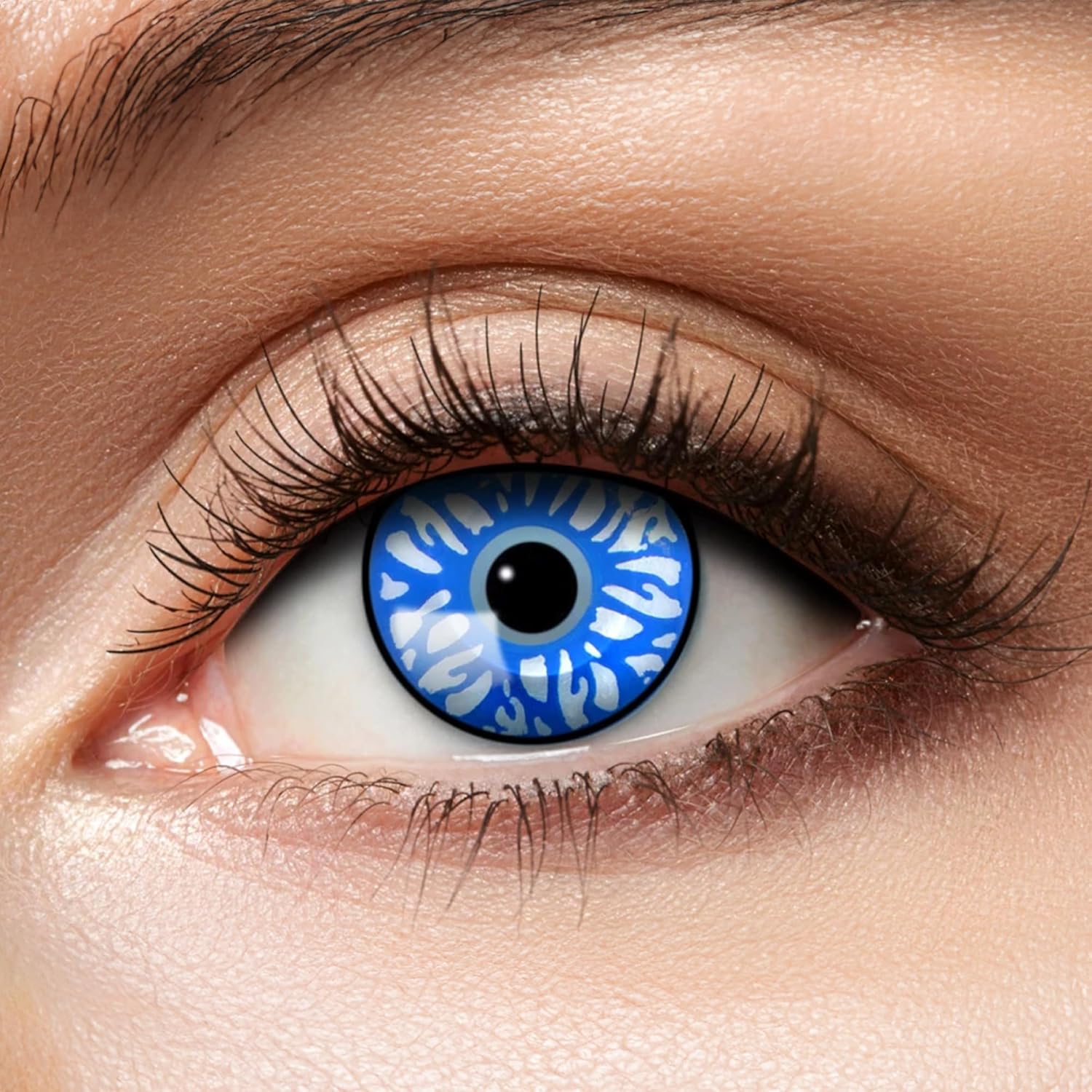 Zoelibat Eyecatcher 12-month contact lenses Blue Veins 8