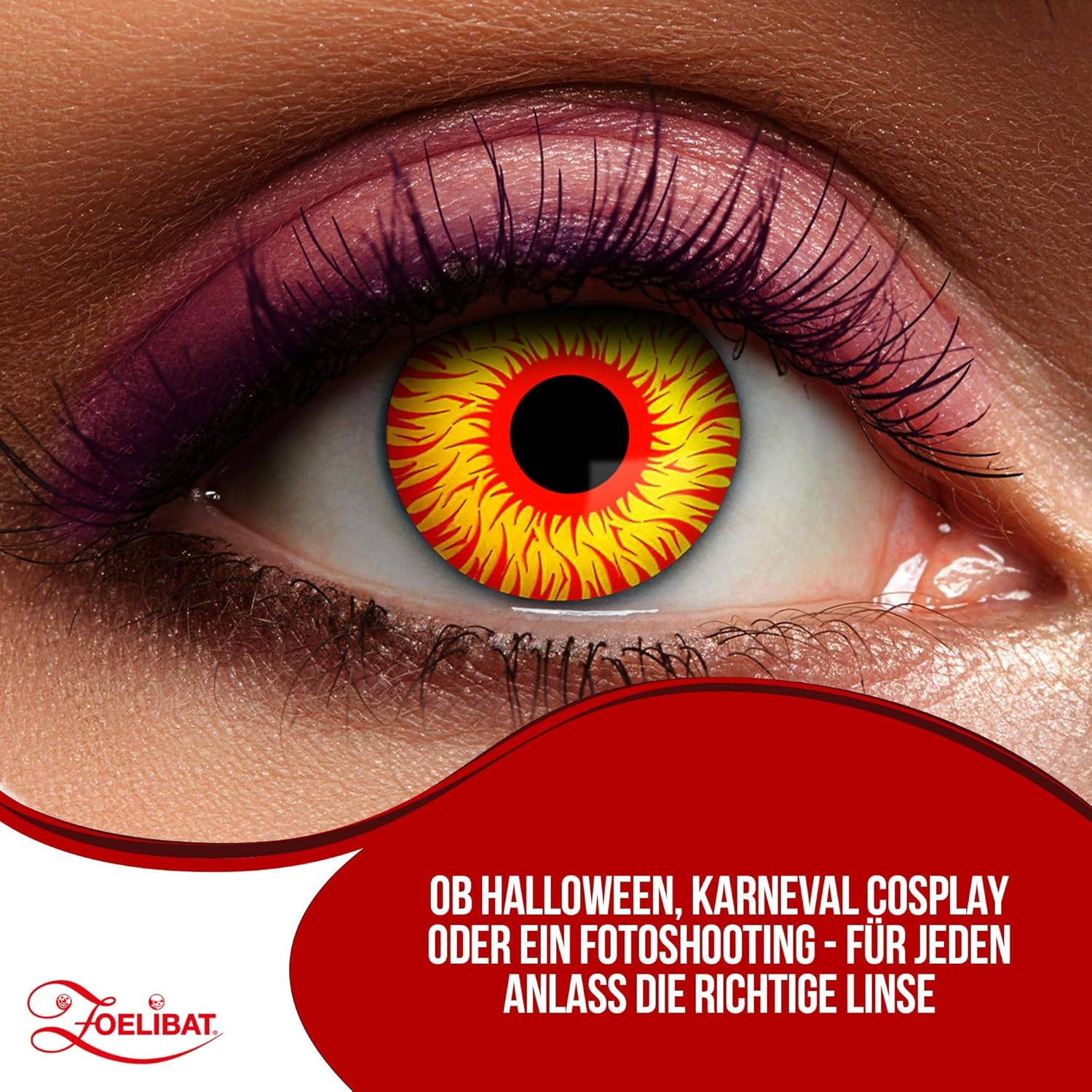 Zoelibat Eyecatcher 12 Monats-Kontaktlinsen Sun 13