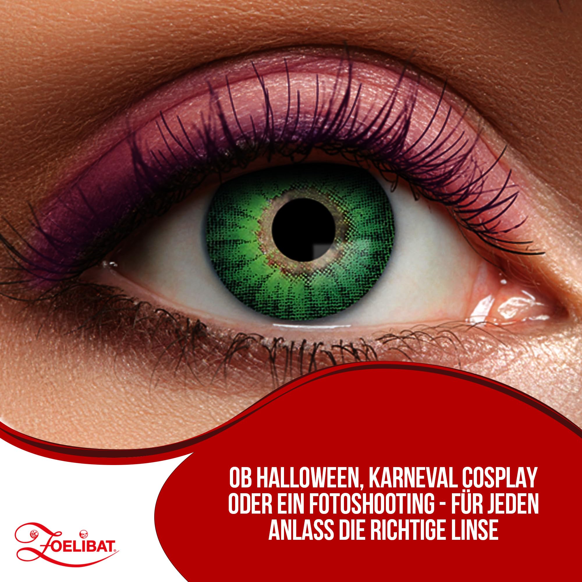 Zoelibat Eyecatcher 12 Monats-Kontaktlinsen Leaf 9