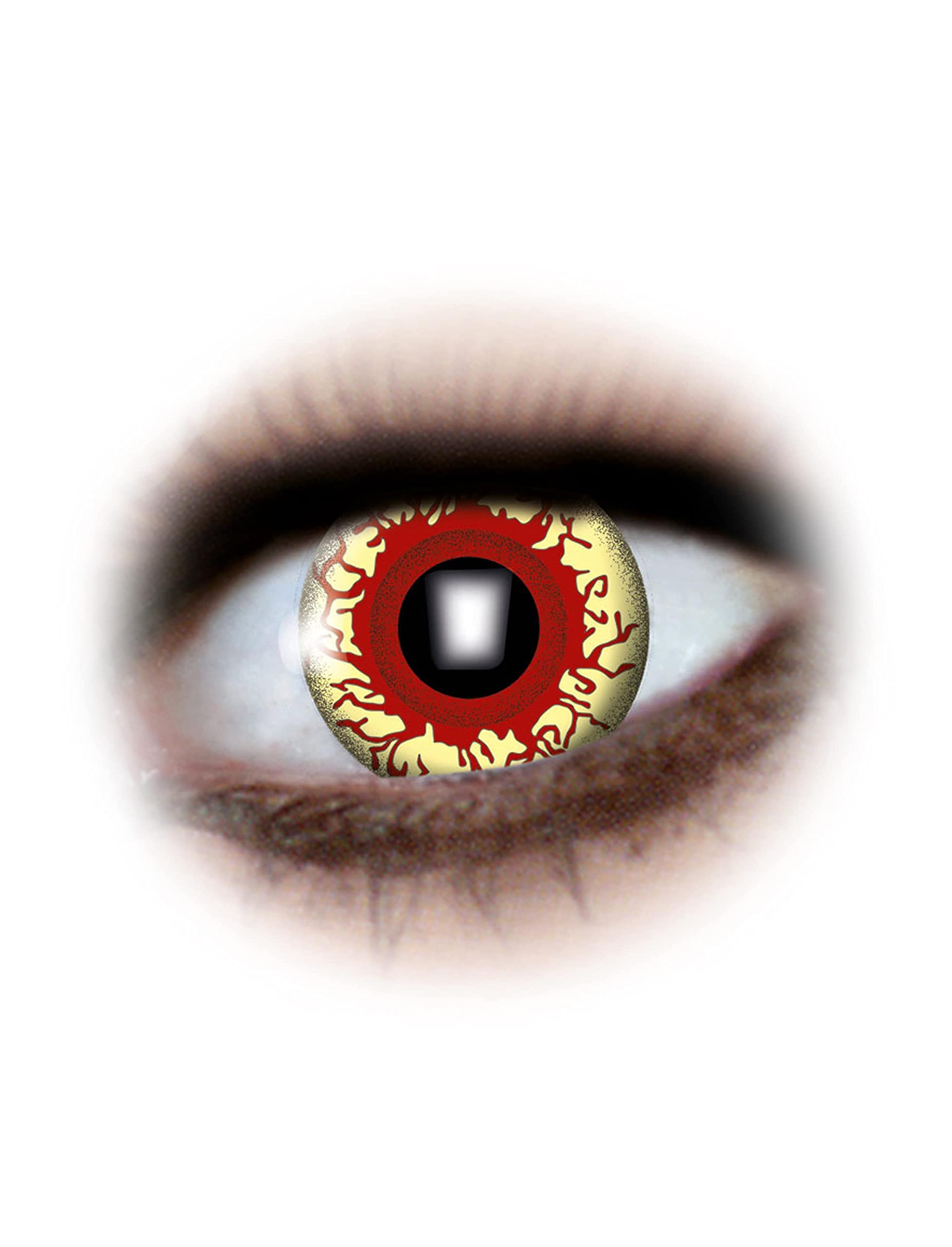 Zoelibat Eyecatcher 12-month contact lenses Red Monster 10